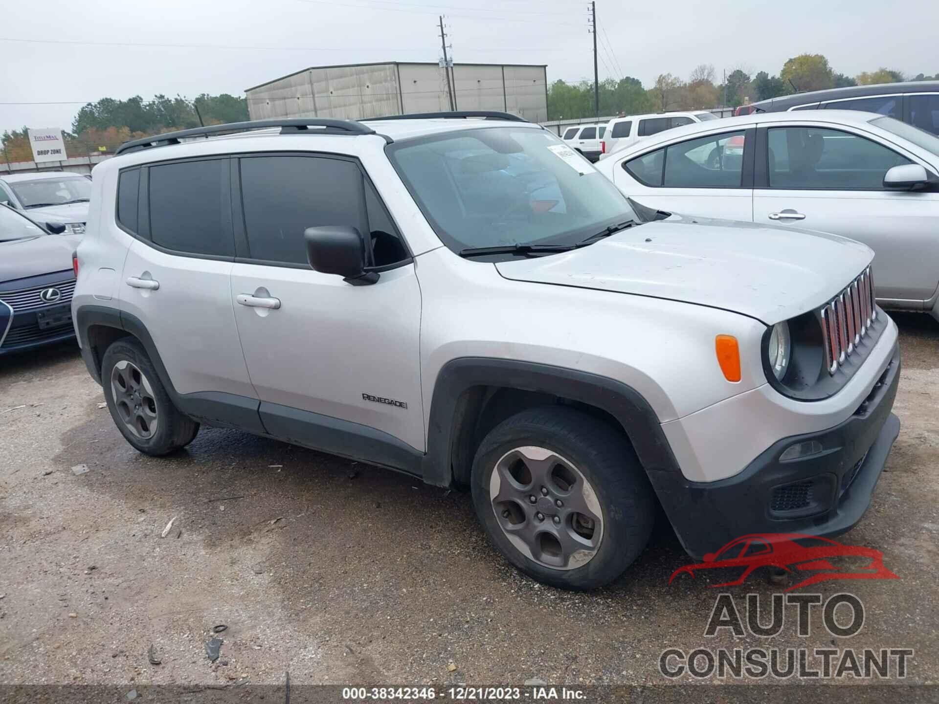 JEEP RENEGADE 2016 - ZACCJAAT6GPE22822