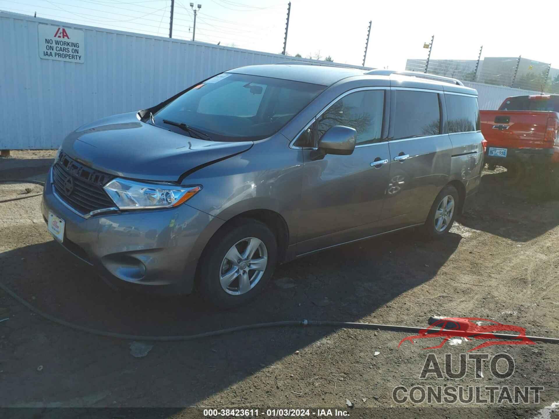 NISSAN QUEST 2017 - JN8AE2KP8H9165611