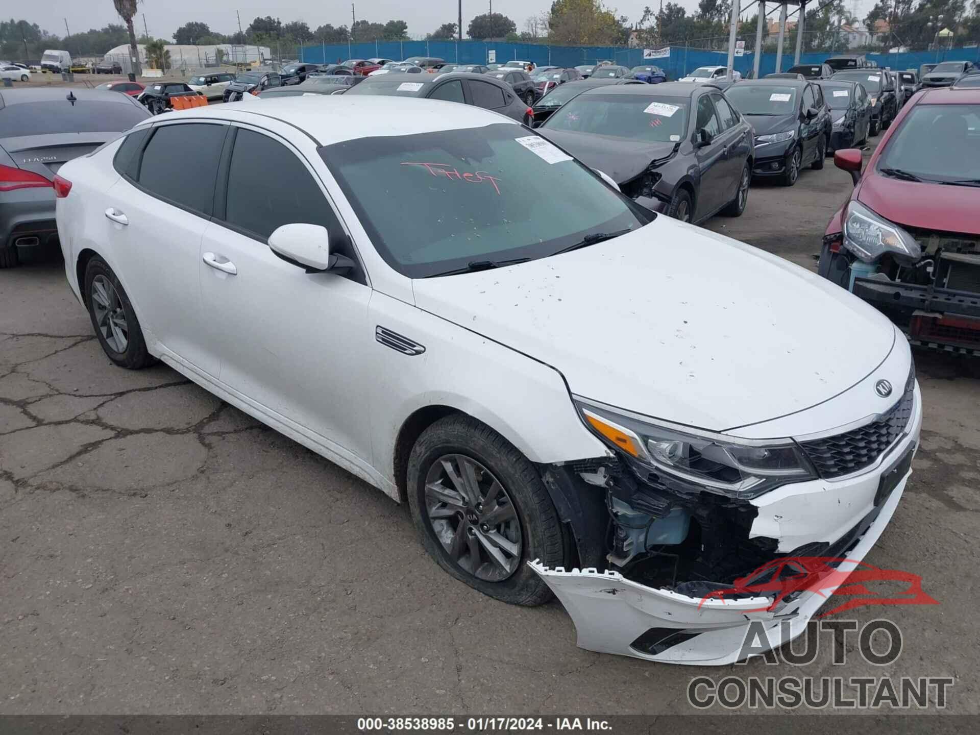 KIA OPTIMA 2019 - 5XXGT4L38KG336743