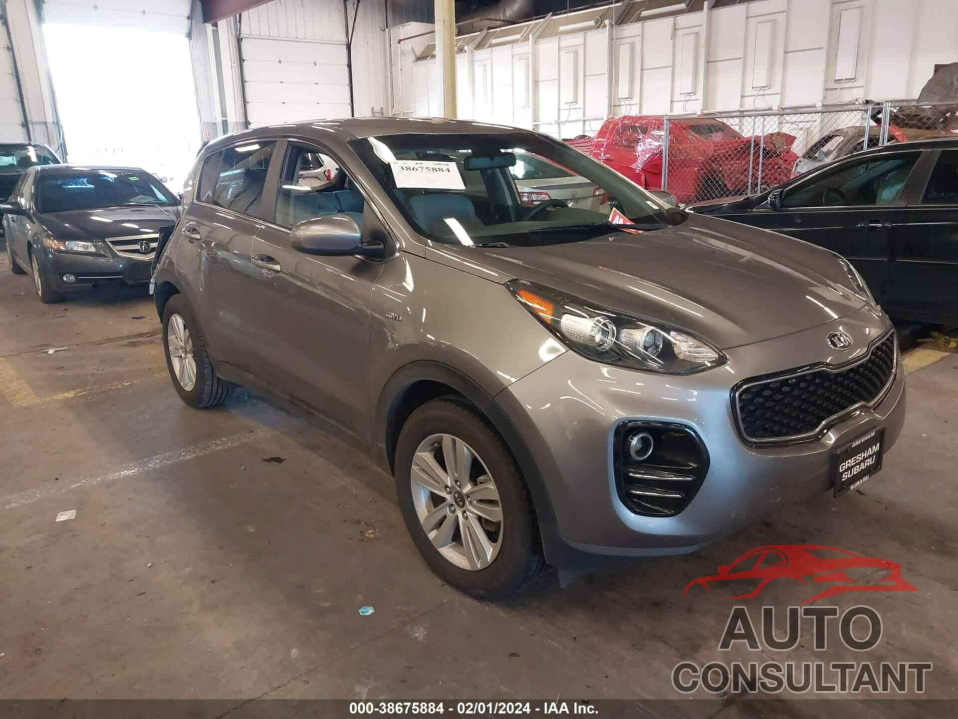 KIA SPORTAGE 2018 - KNDPMCAC9J7461929