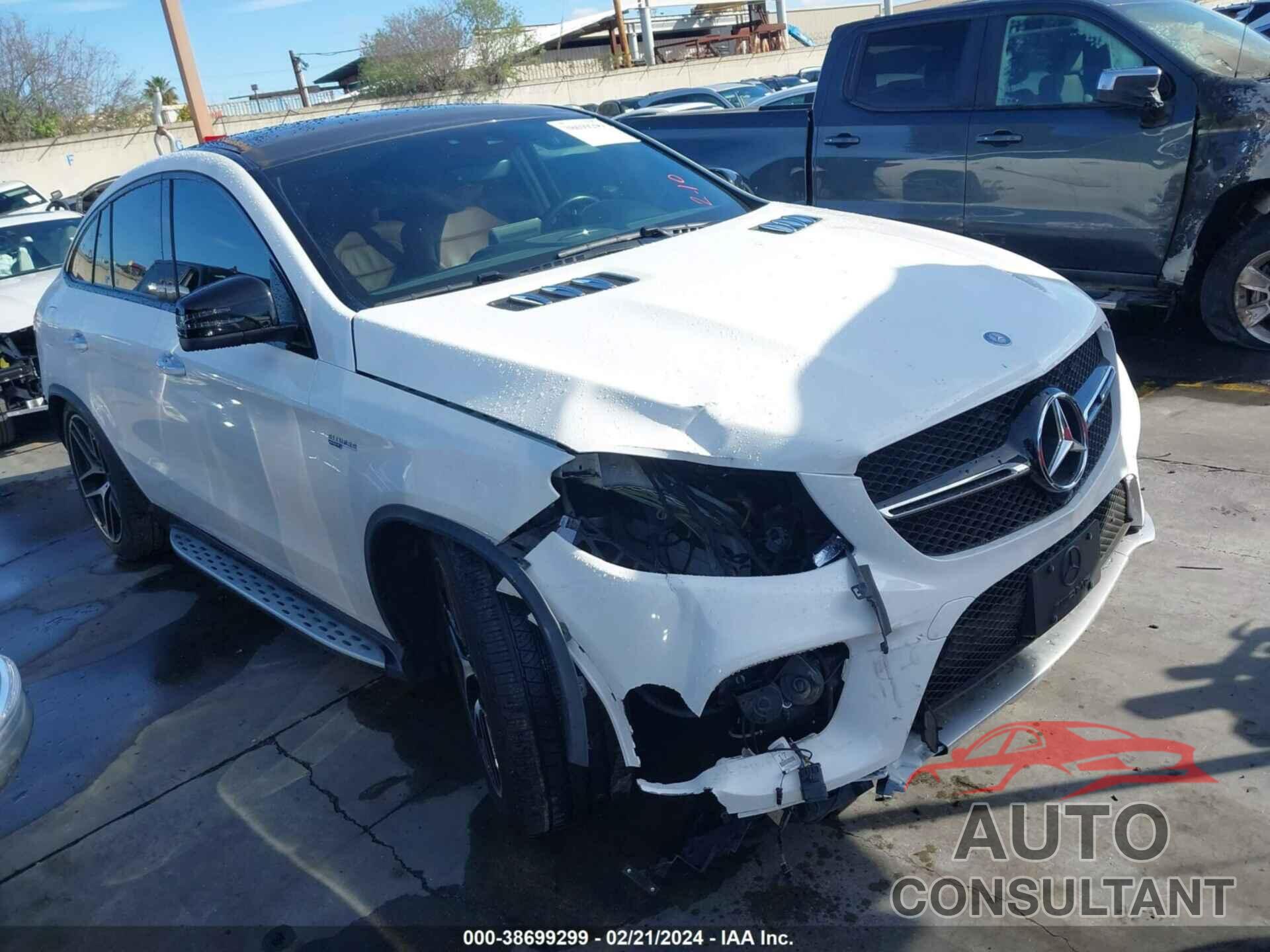 MERCEDES-BENZ GLE 450 AMG COUPE 2016 - 4JGED6EB4GA023496