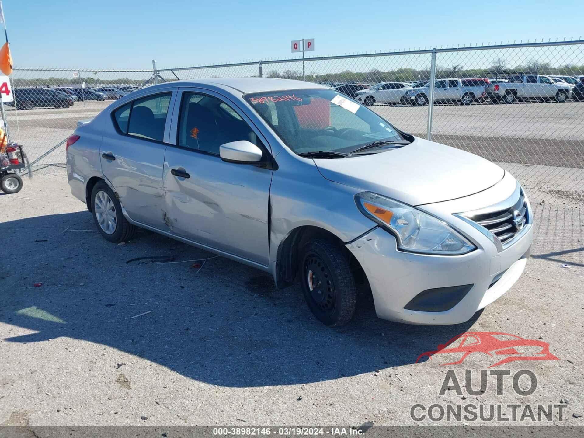 NISSAN VERSA 2016 - 3N1CN7AP1GL863716