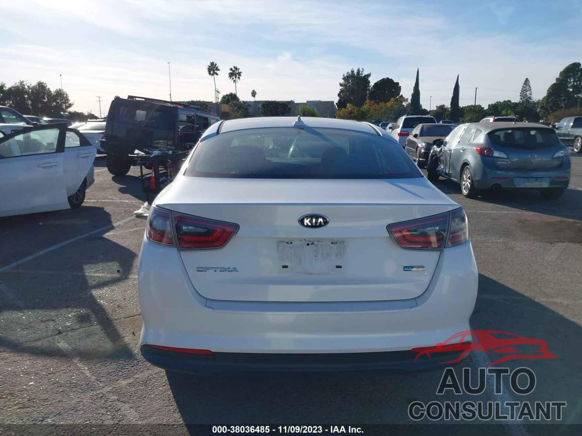 KIA OPTIMA HYBRID 2016 - KNAGM4AD1G5095917