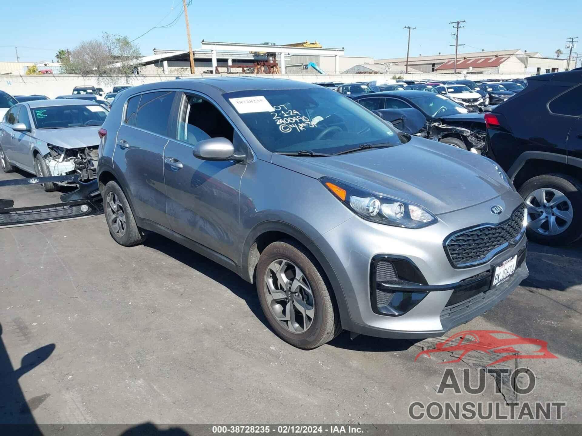 KIA SPORTAGE 2020 - KNDPM3AC2L7732820