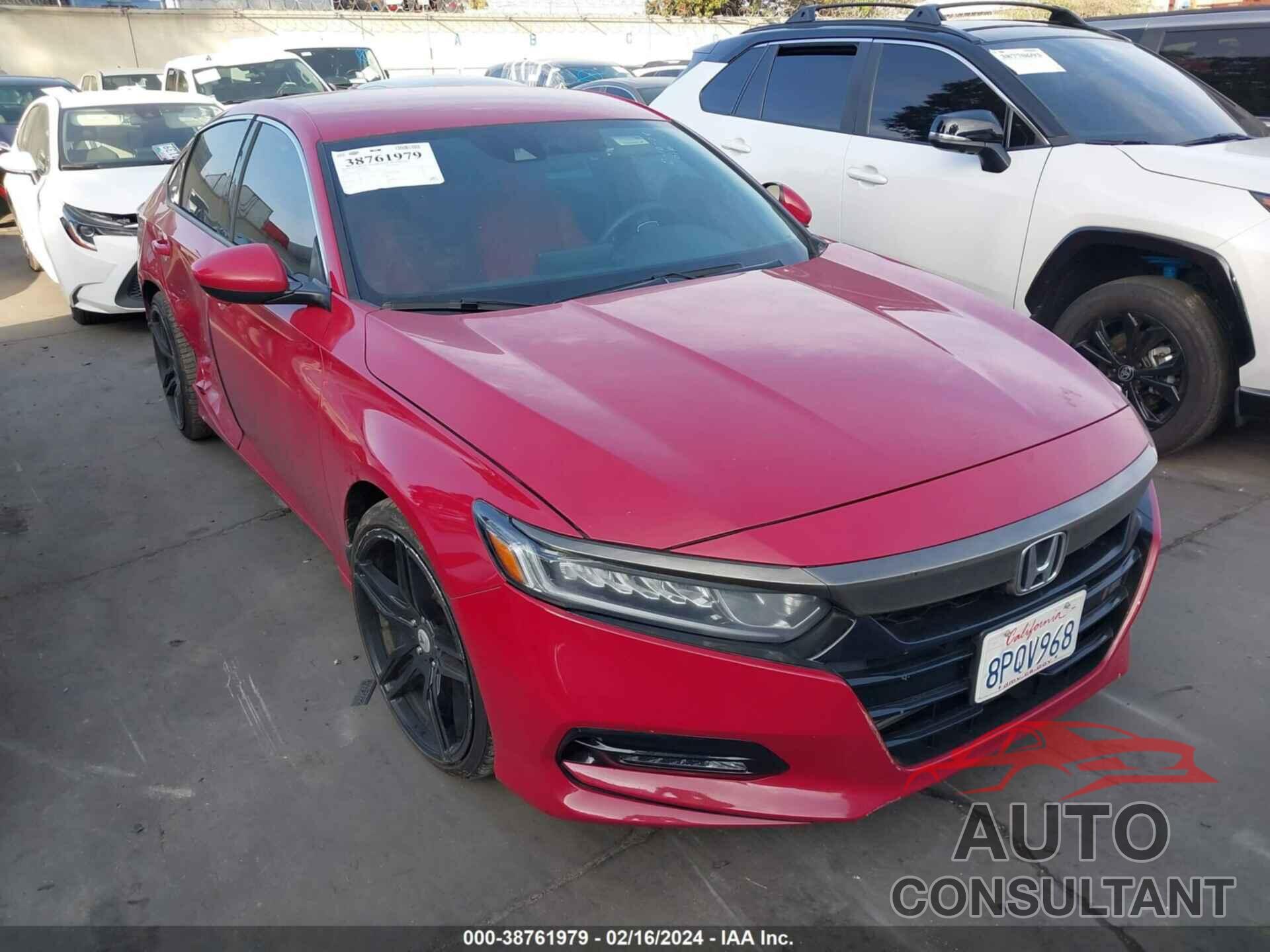 HONDA ACCORD 2020 - 1HGCV1F35LA022260