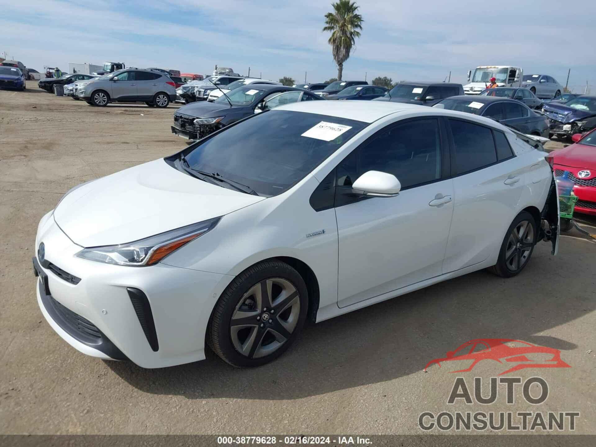 TOYOTA PRIUS 2021 - JTDKAMFU7M3130594