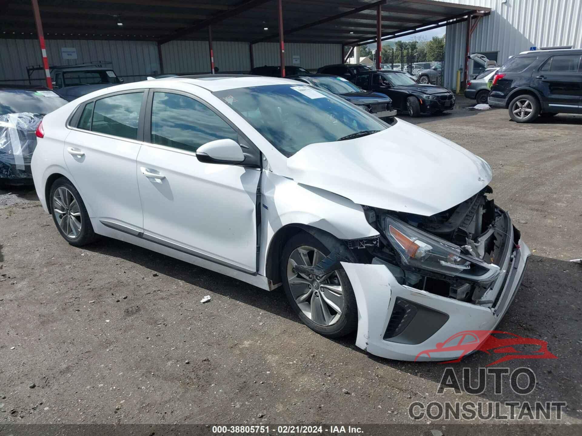 HYUNDAI IONIQ HYBRID 2018 - KMHC85LC6JU089605