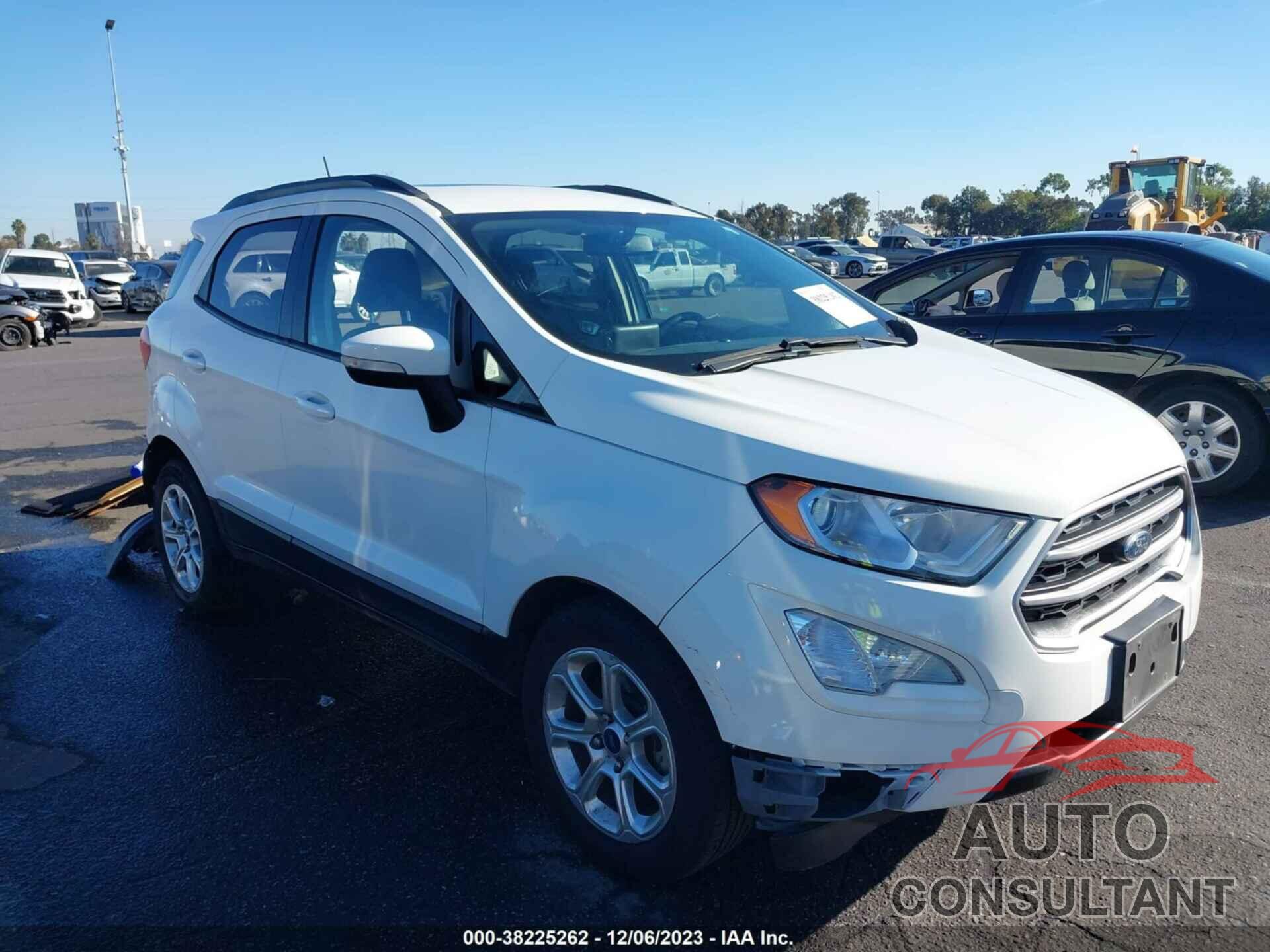 FORD ECOSPORT 2019 - MAJ3S2GEXKC278979