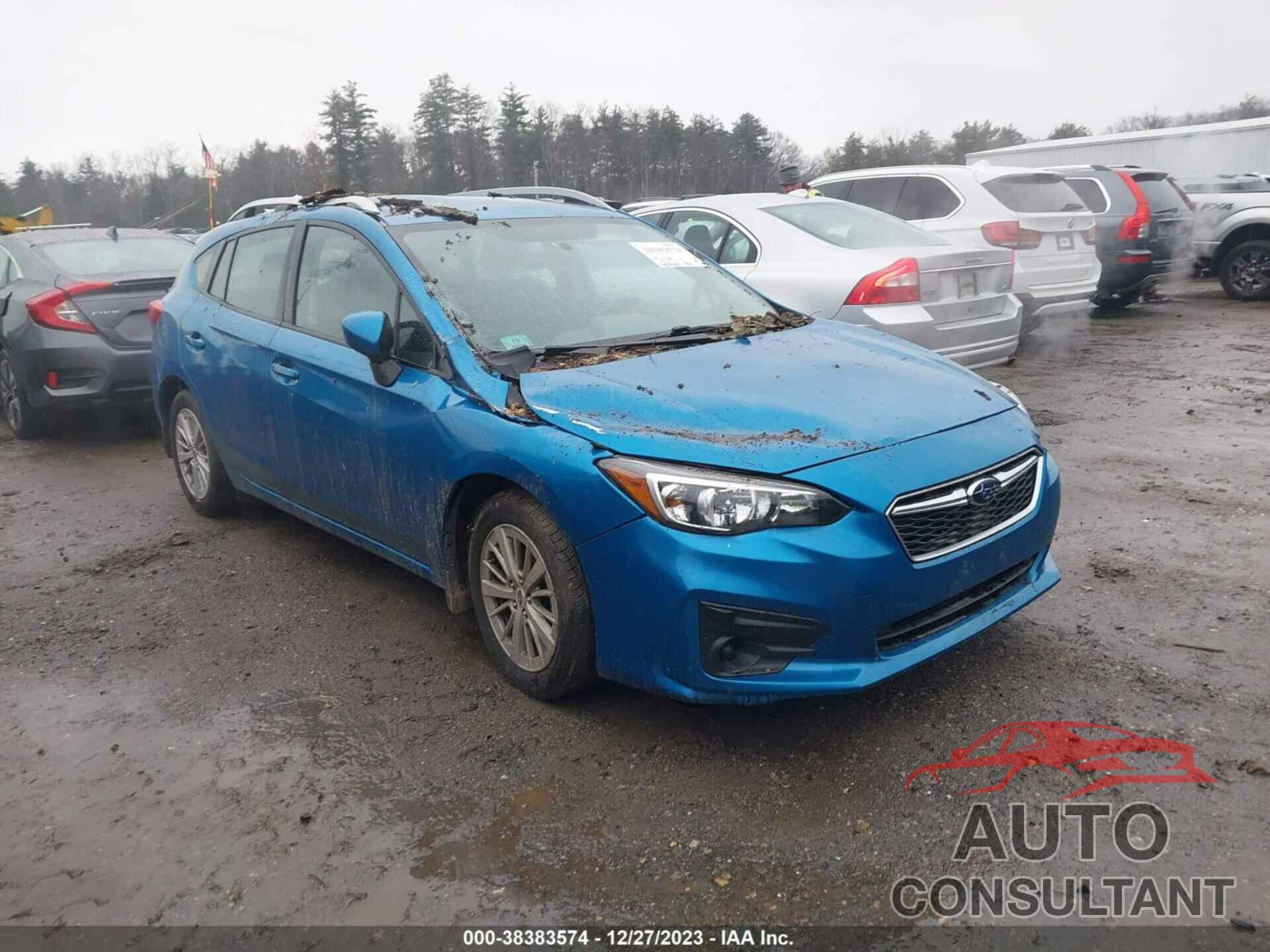 SUBARU IMPREZA 2017 - 4S3GTAB60H3709521