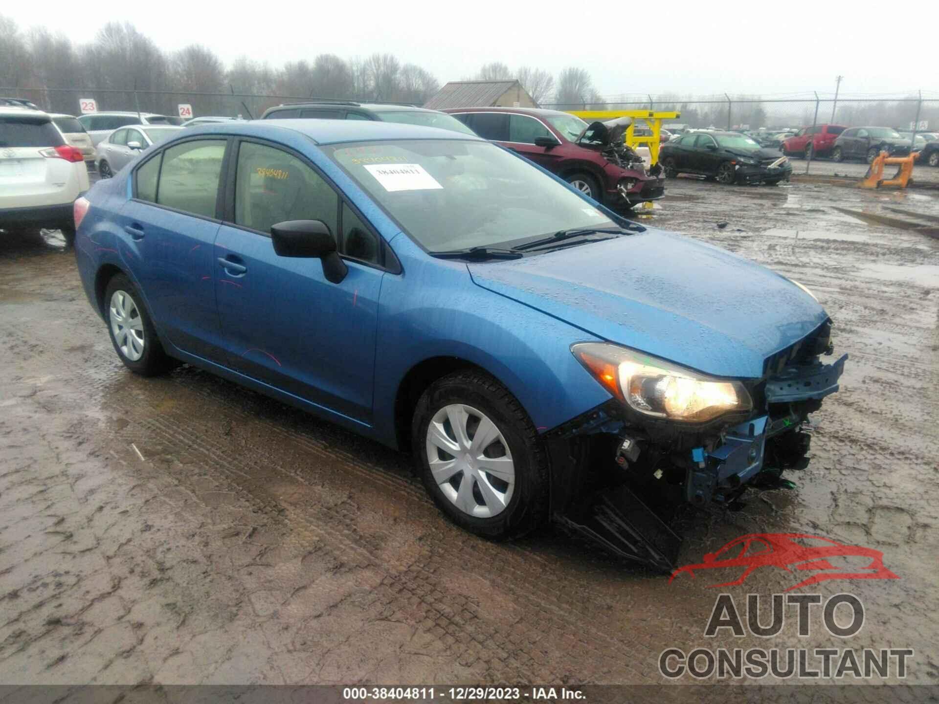 SUBARU IMPREZA 2016 - JF1GJAA64GG008792