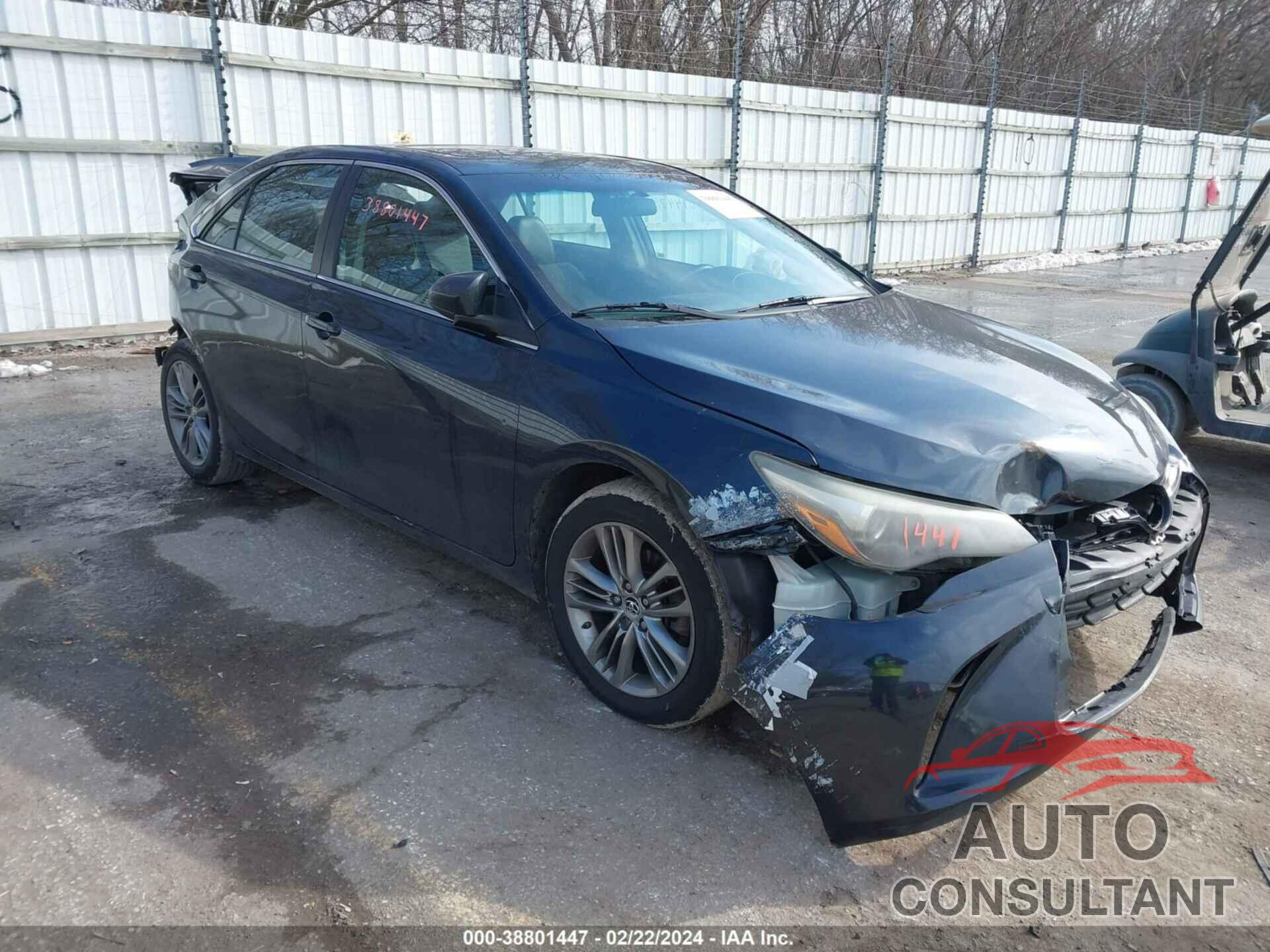 TOYOTA CAMRY 2016 - 4T1BF1FK5GU543817