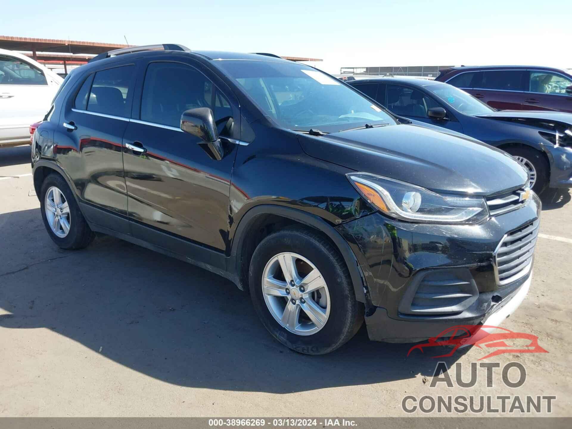 CHEVROLET TRAX 2019 - KL7CJLSB7KB922716