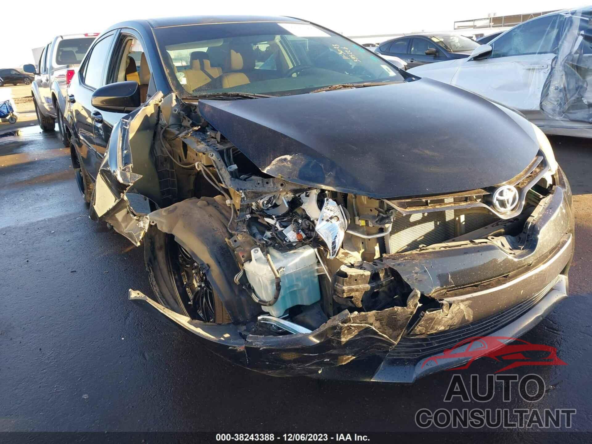TOYOTA COROLLA 2016 - 5YFBURHE1GP395226