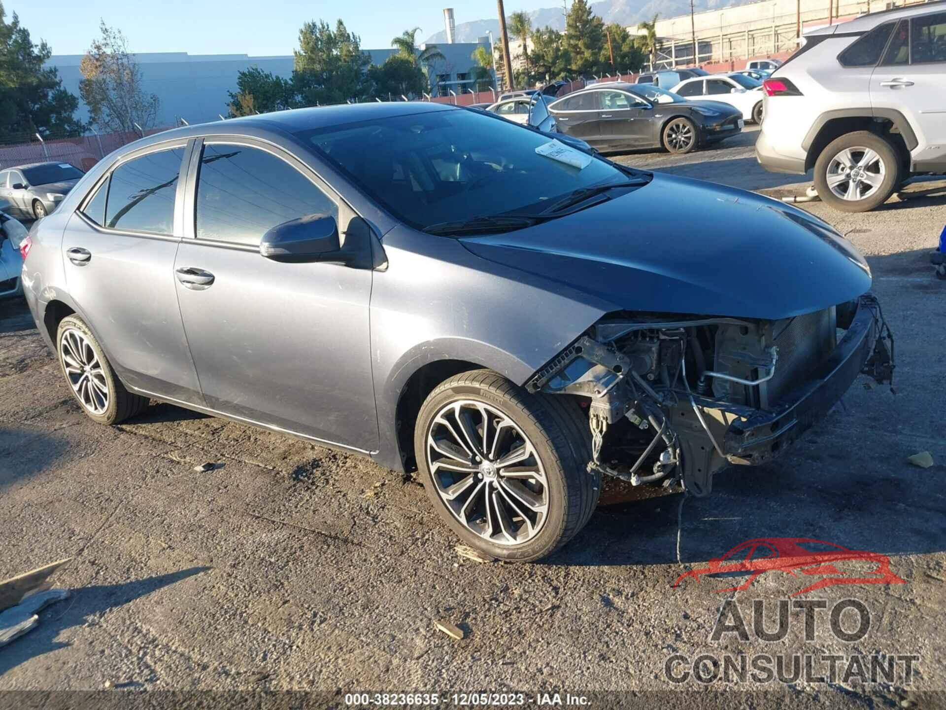 TOYOTA COROLLA 2015 - 5YFBURHE8FP363081