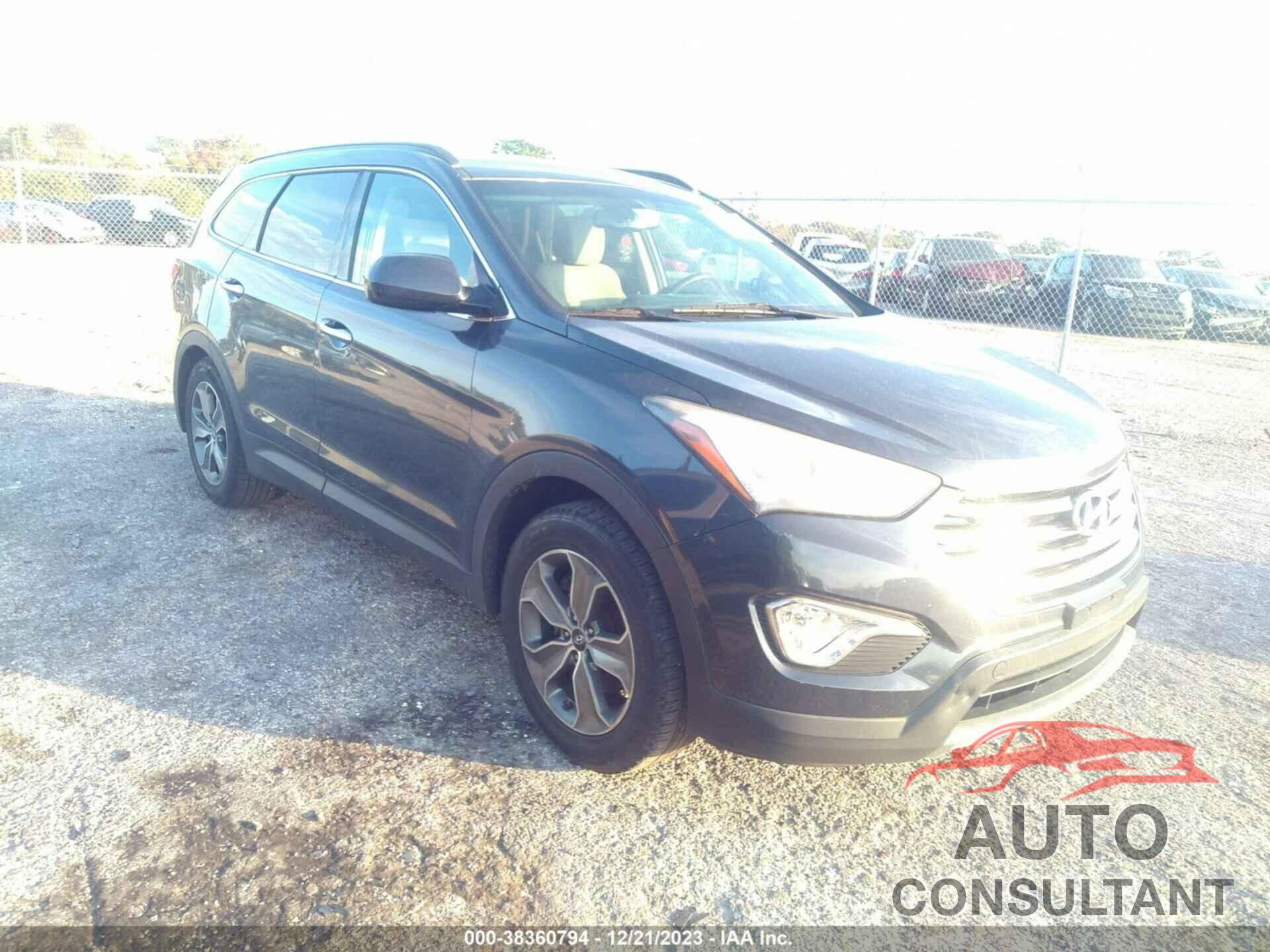 HYUNDAI SANTA FE 2016 - KM8SM4HF8GU140549