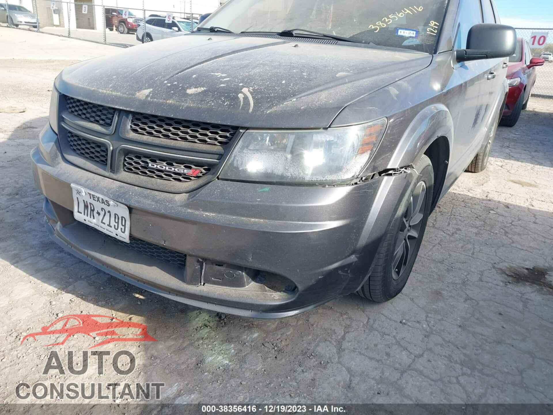 DODGE JOURNEY 2017 - 3C4PDCAB9HT630215