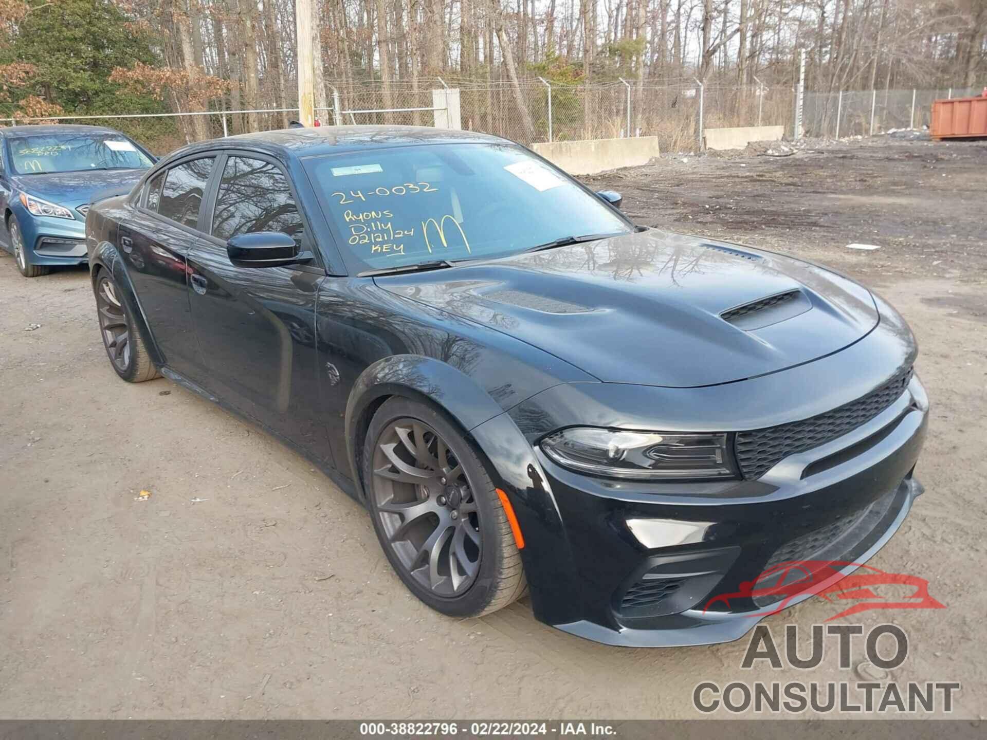 DODGE CHARGER 2022 - 2C3CDXL97NH180881