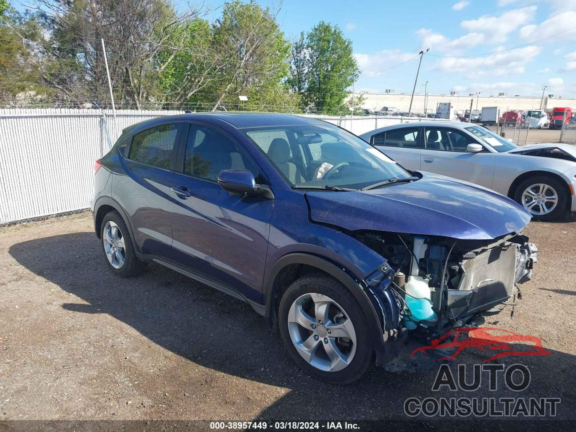 HONDA HR-V 2016 - 3CZRU5H5XGM734042