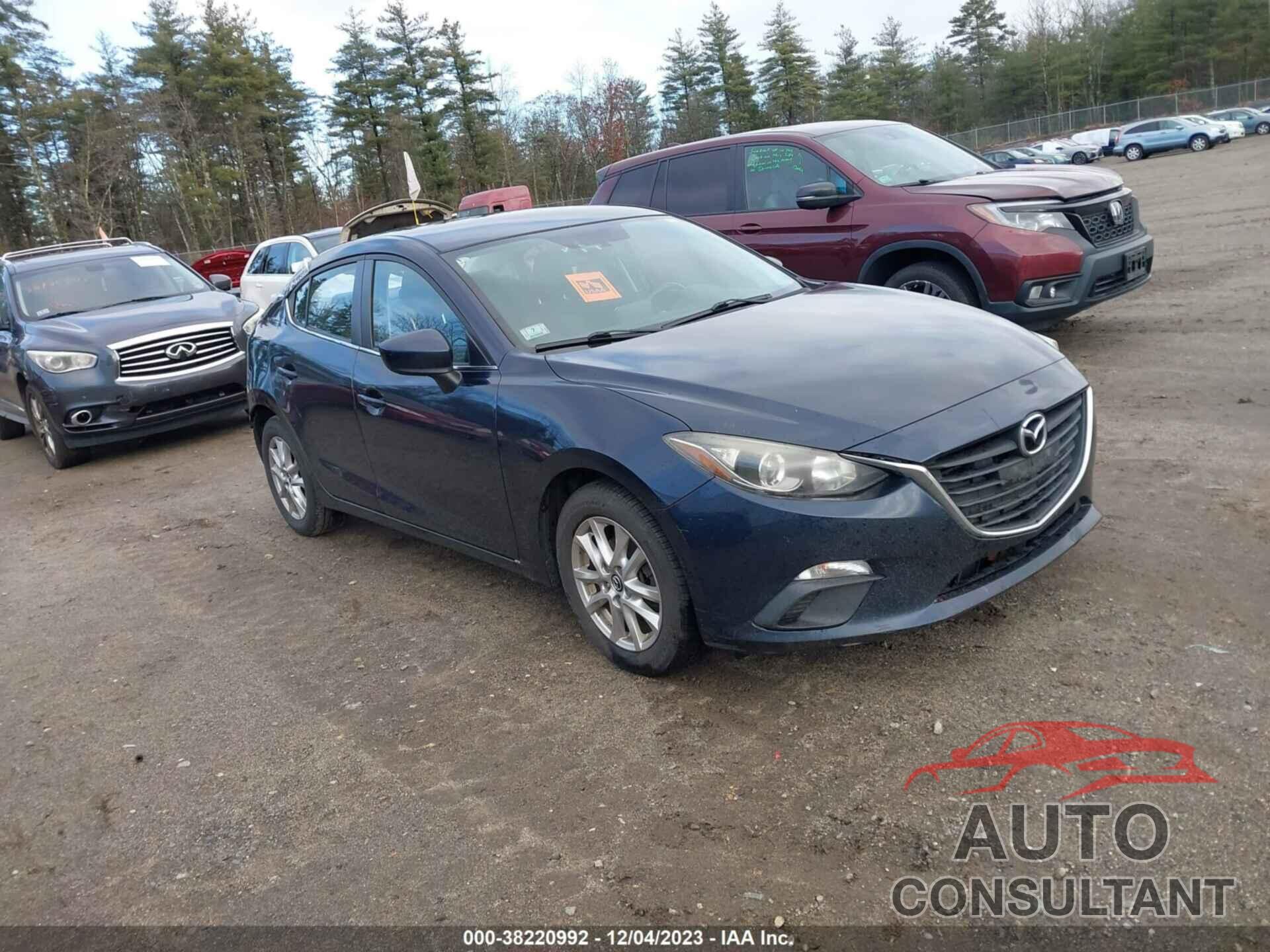 MAZDA MAZDA3 2016 - JM1BM1U79G1304197