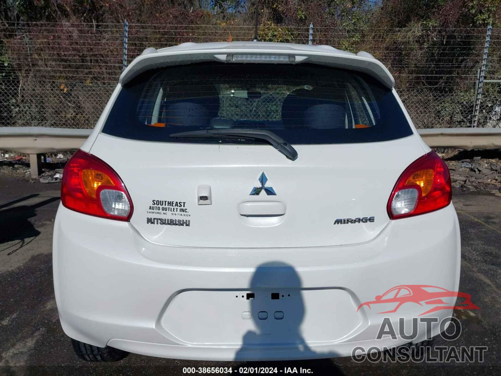 MITSUBISHI MIRAGE 2019 - ML32A3HJ5KH012981