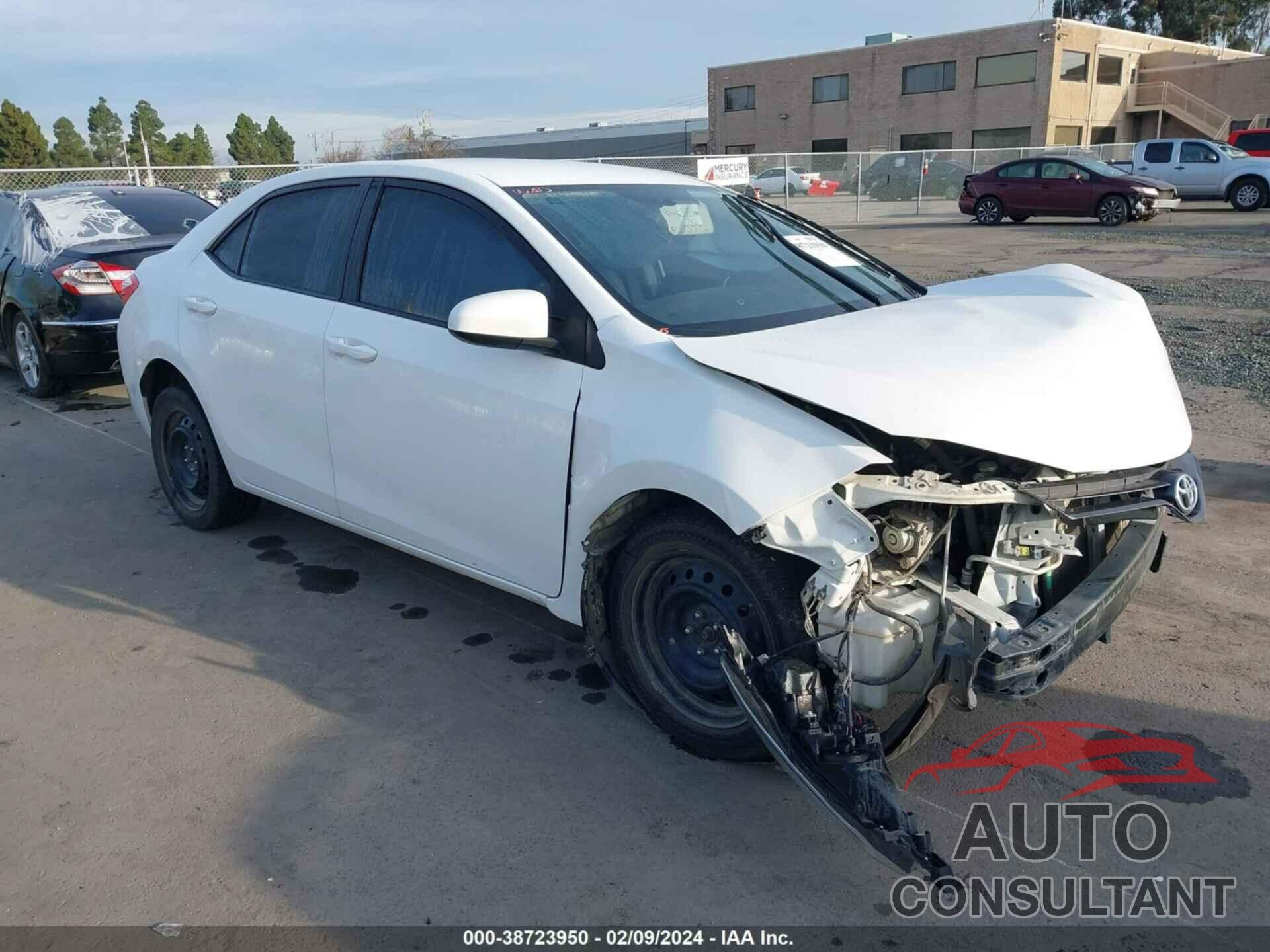 TOYOTA COROLLA 2016 - 5YFBURHE4GP437002