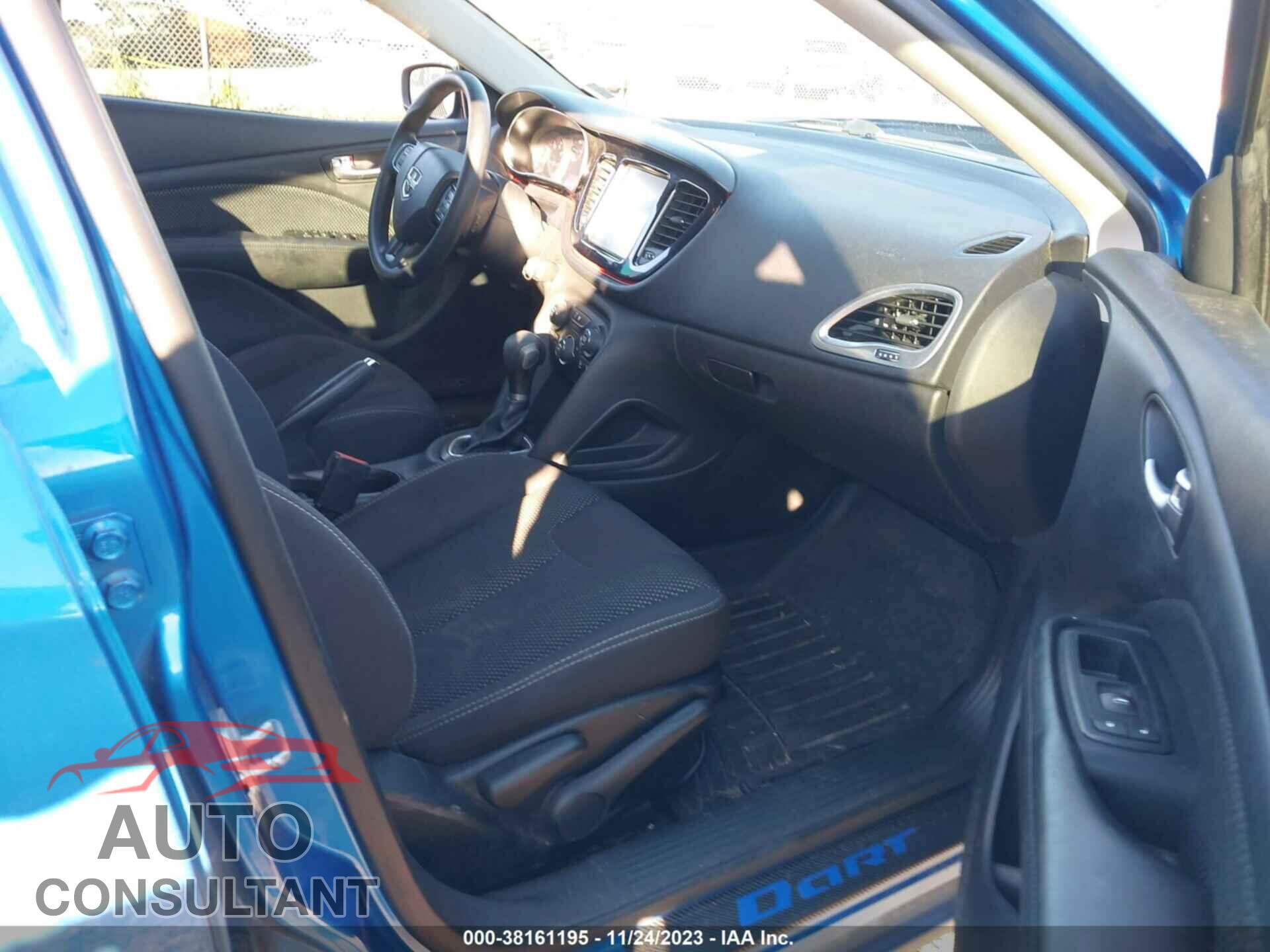 DODGE DART 2015 - 1C3CDFBB5FD378601
