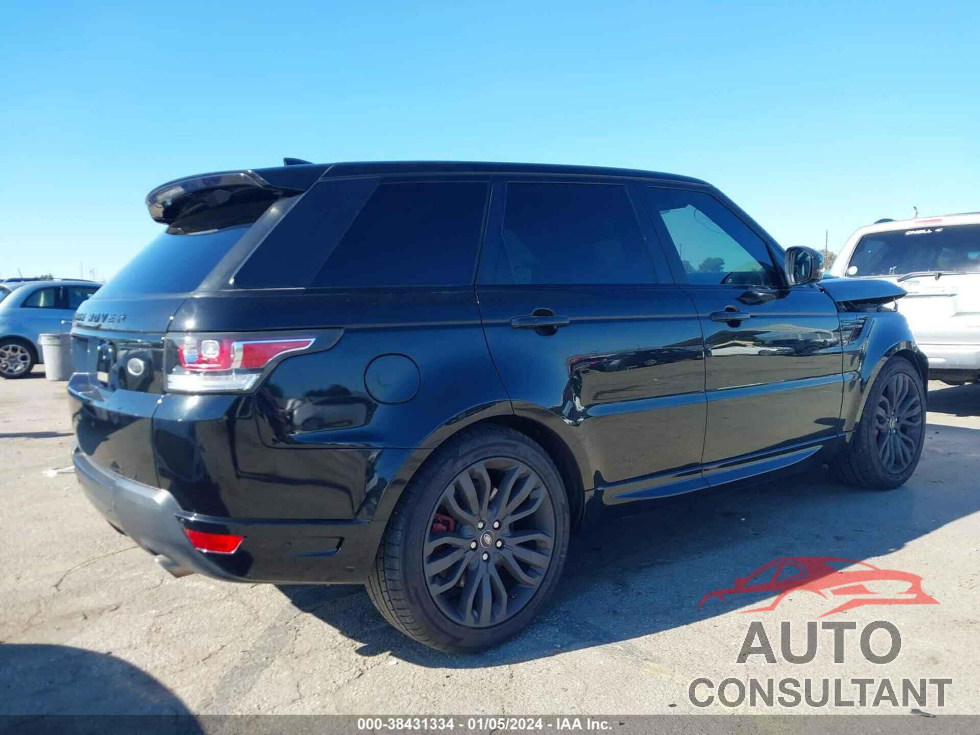 LAND ROVER RANGE ROVER SPORT 2017 - SALWV2FVXHA132501