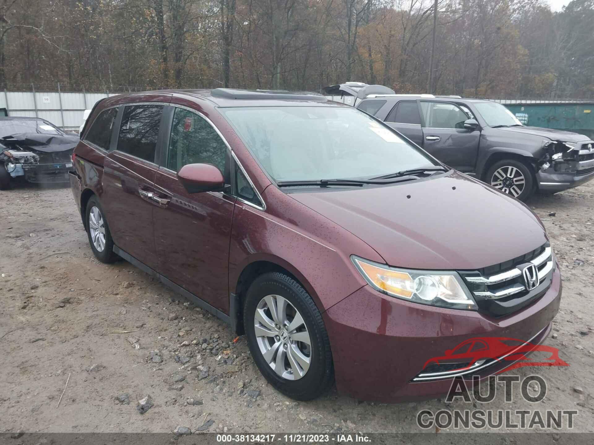 HONDA ODYSSEY 2017 - 5FNRL5H63HB015500