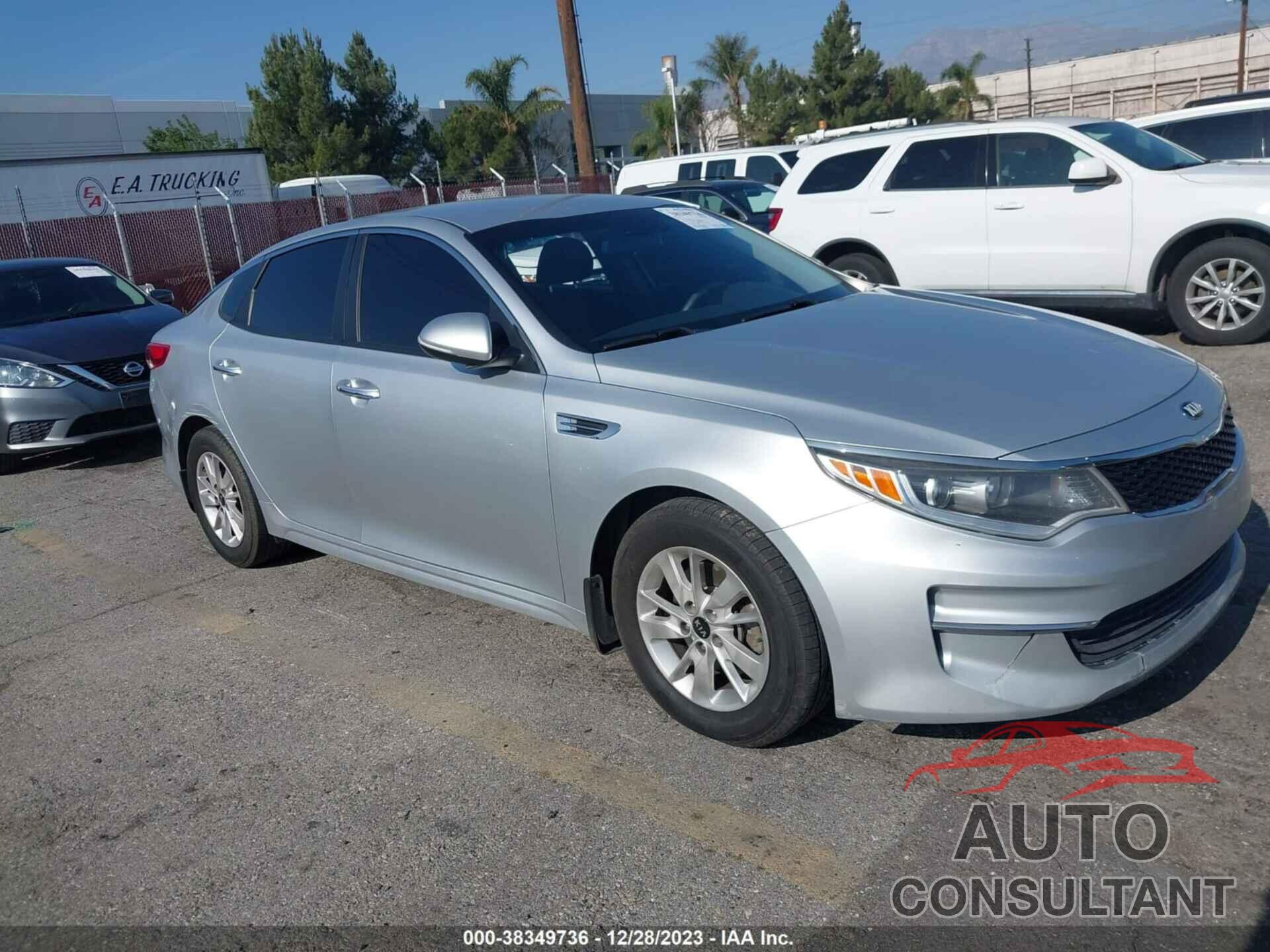 KIA OPTIMA 2016 - 5XXGT4L31GG020057