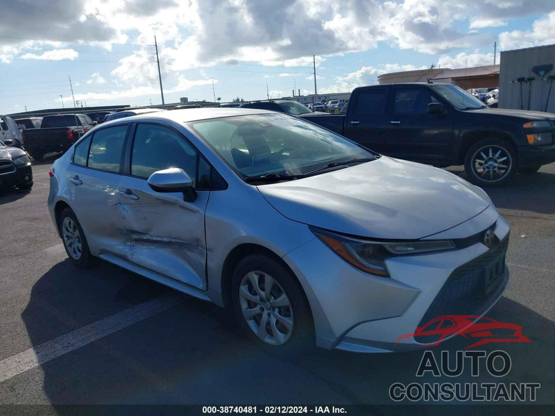 TOYOTA COROLLA 2021 - JTDEPMAEXMJ189503