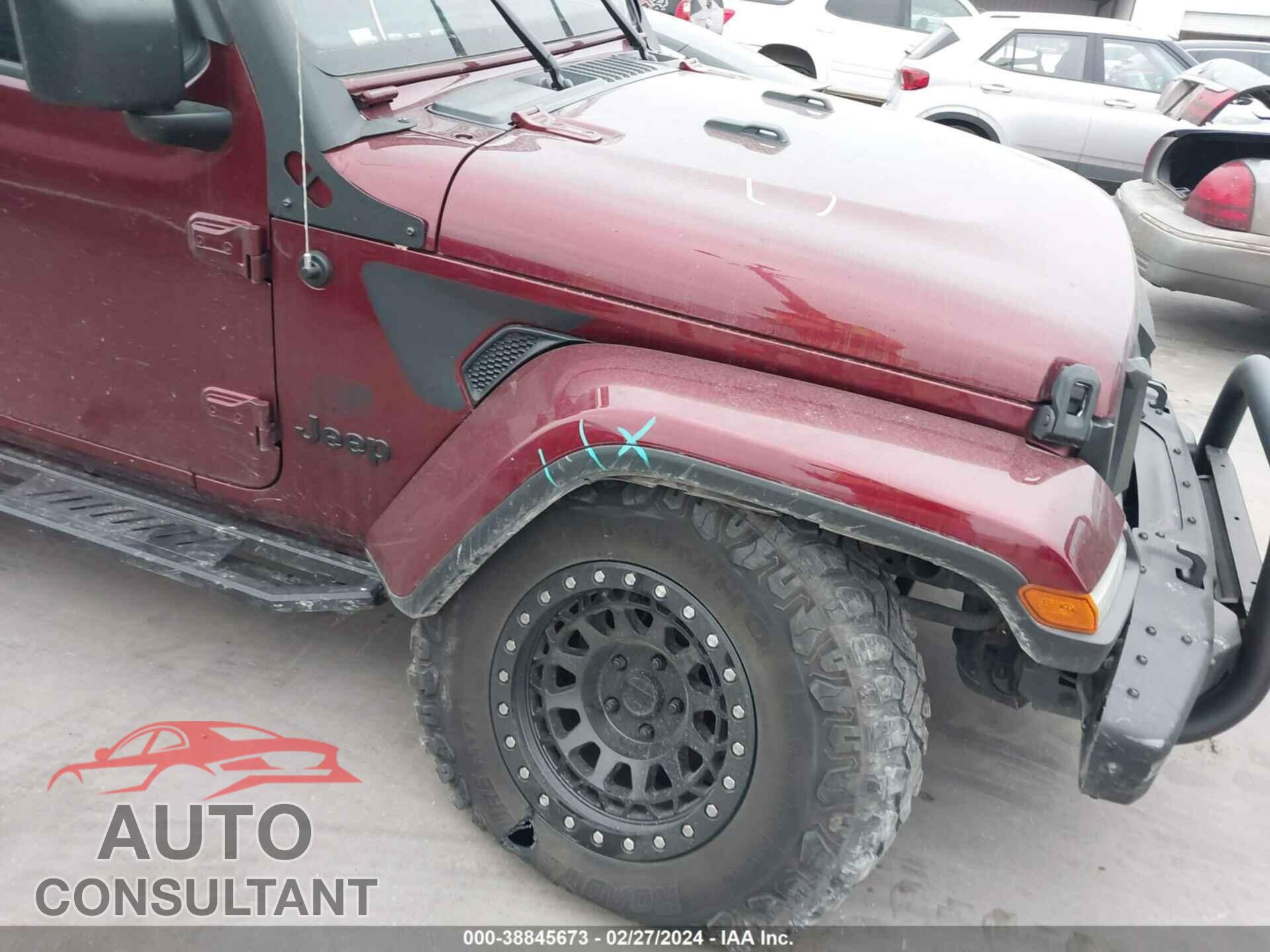 JEEP GLADIATOR 2021 - 1C6HJTAGXML568670