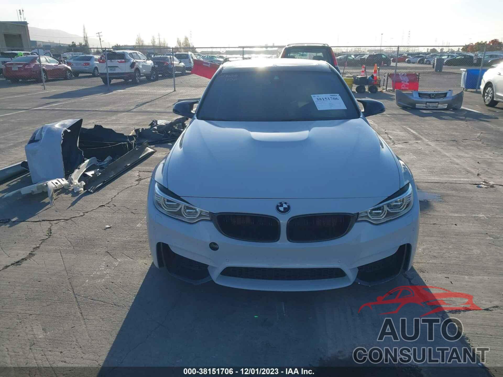 BMW M3 2016 - WBS8M9C55GP966826