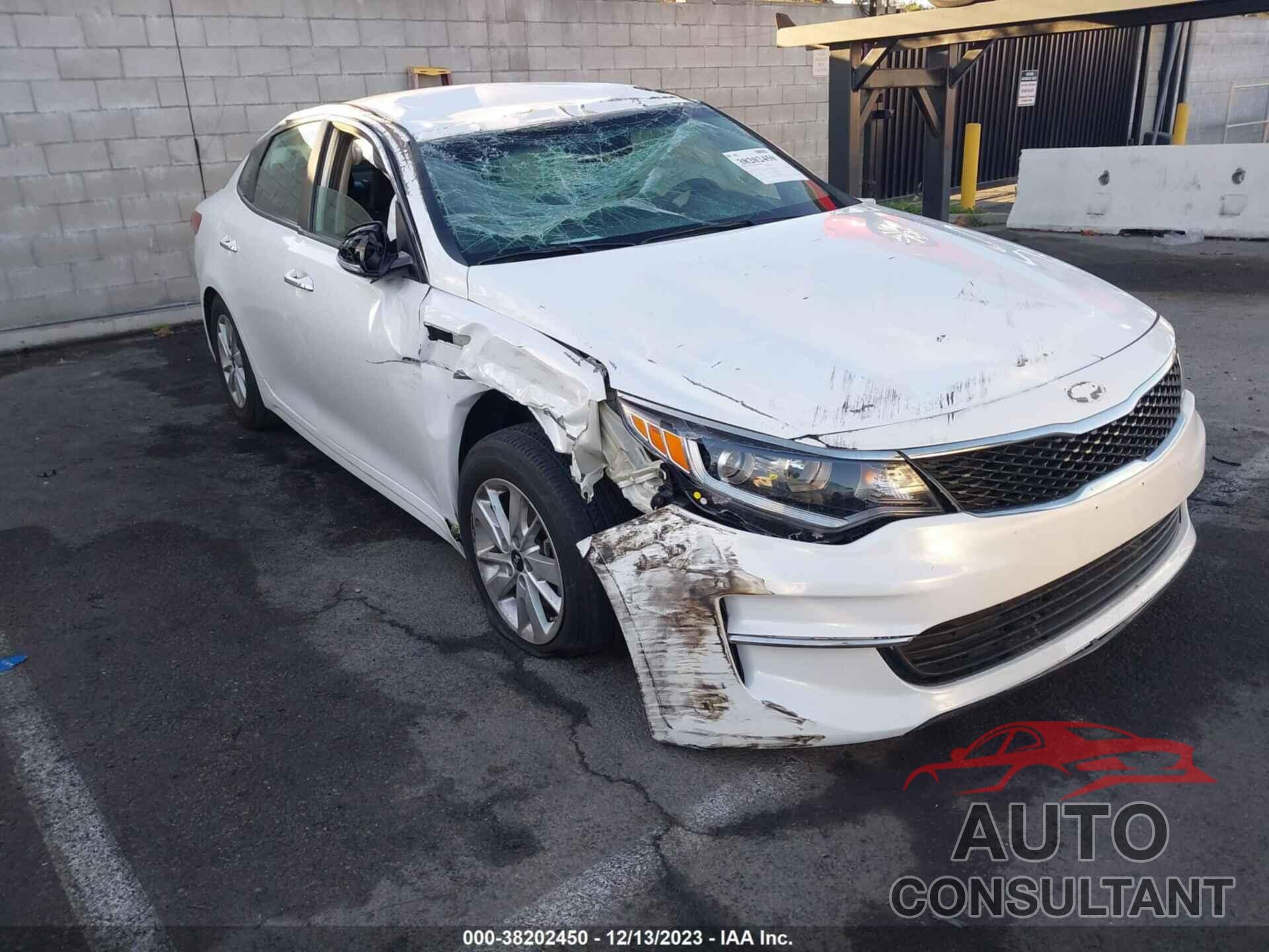 KIA OPTIMA 2016 - KNAGT4L31G5093740