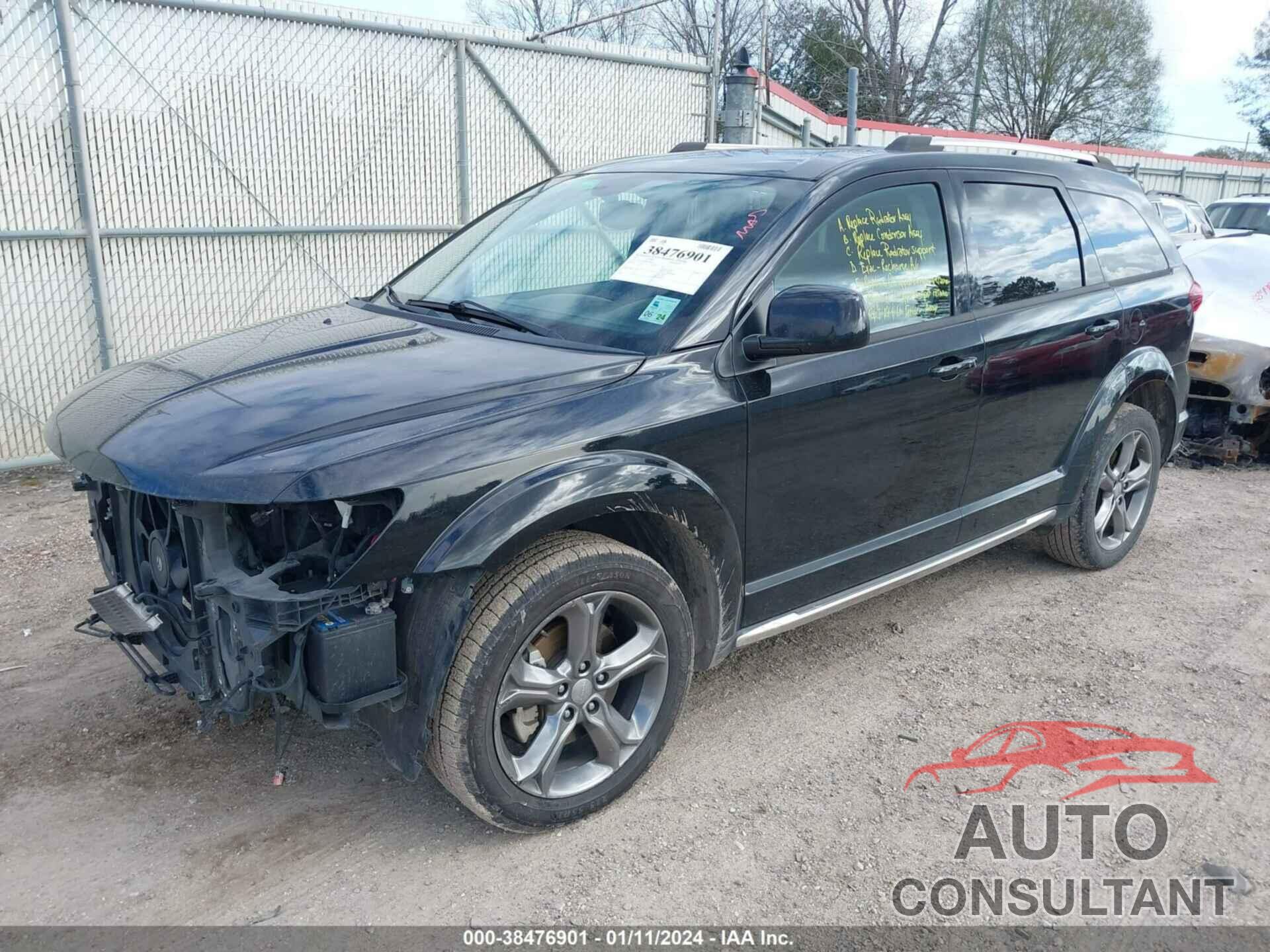 DODGE JOURNEY 2017 - 3C4PDCGB8HT708541