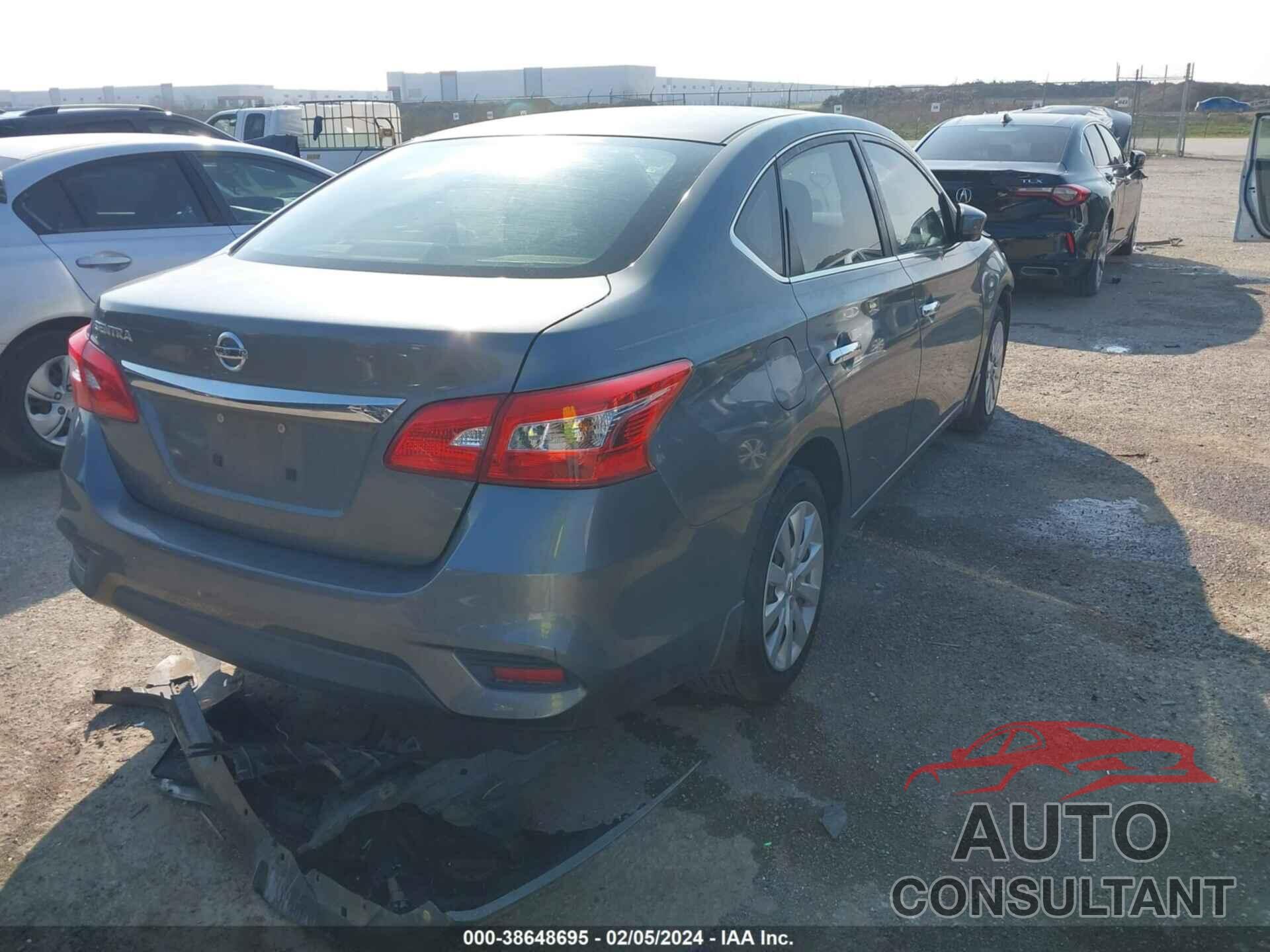 NISSAN SENTRA 2016 - 3N1AB7APXGY323039