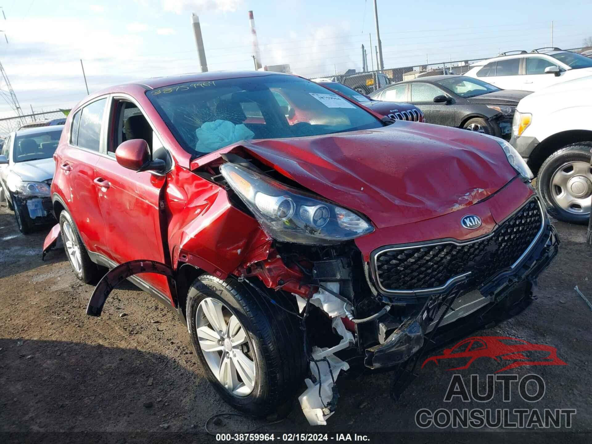 KIA SPORTAGE 2018 - KNDPM3AC3J7417361