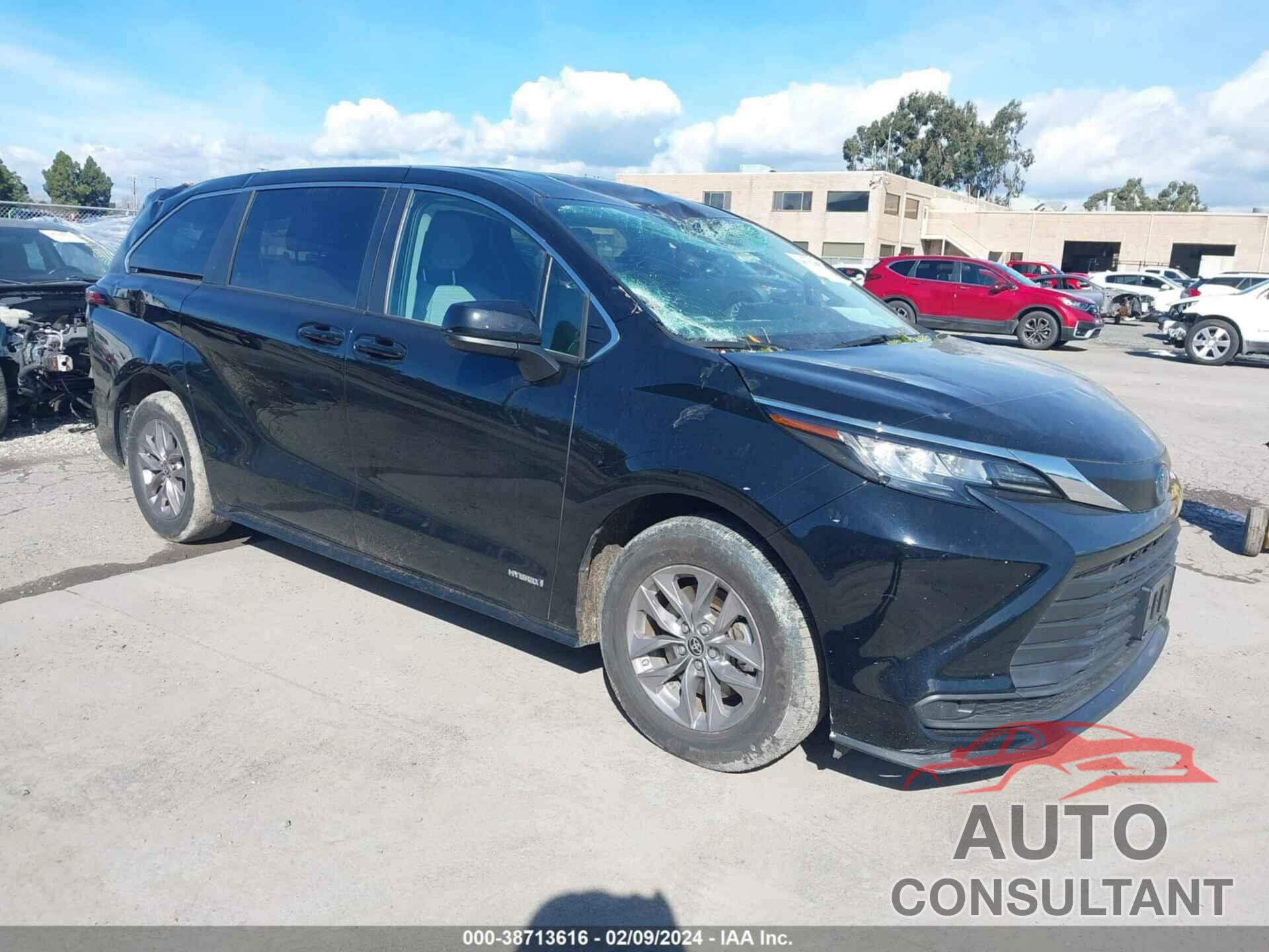 TOYOTA SIENNA 2021 - 5TDKRKEC4MS068785