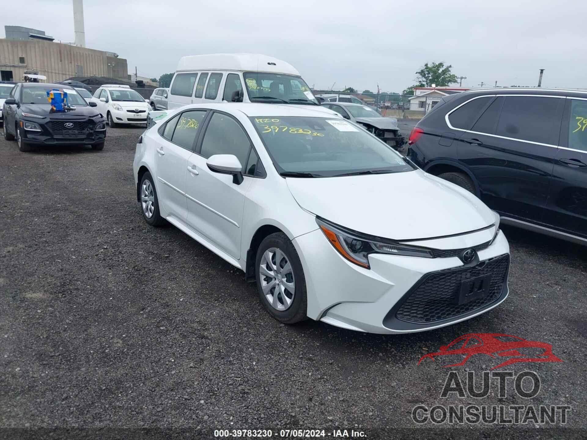 TOYOTA COROLLA 2022 - JTDEPMAEXN3027702