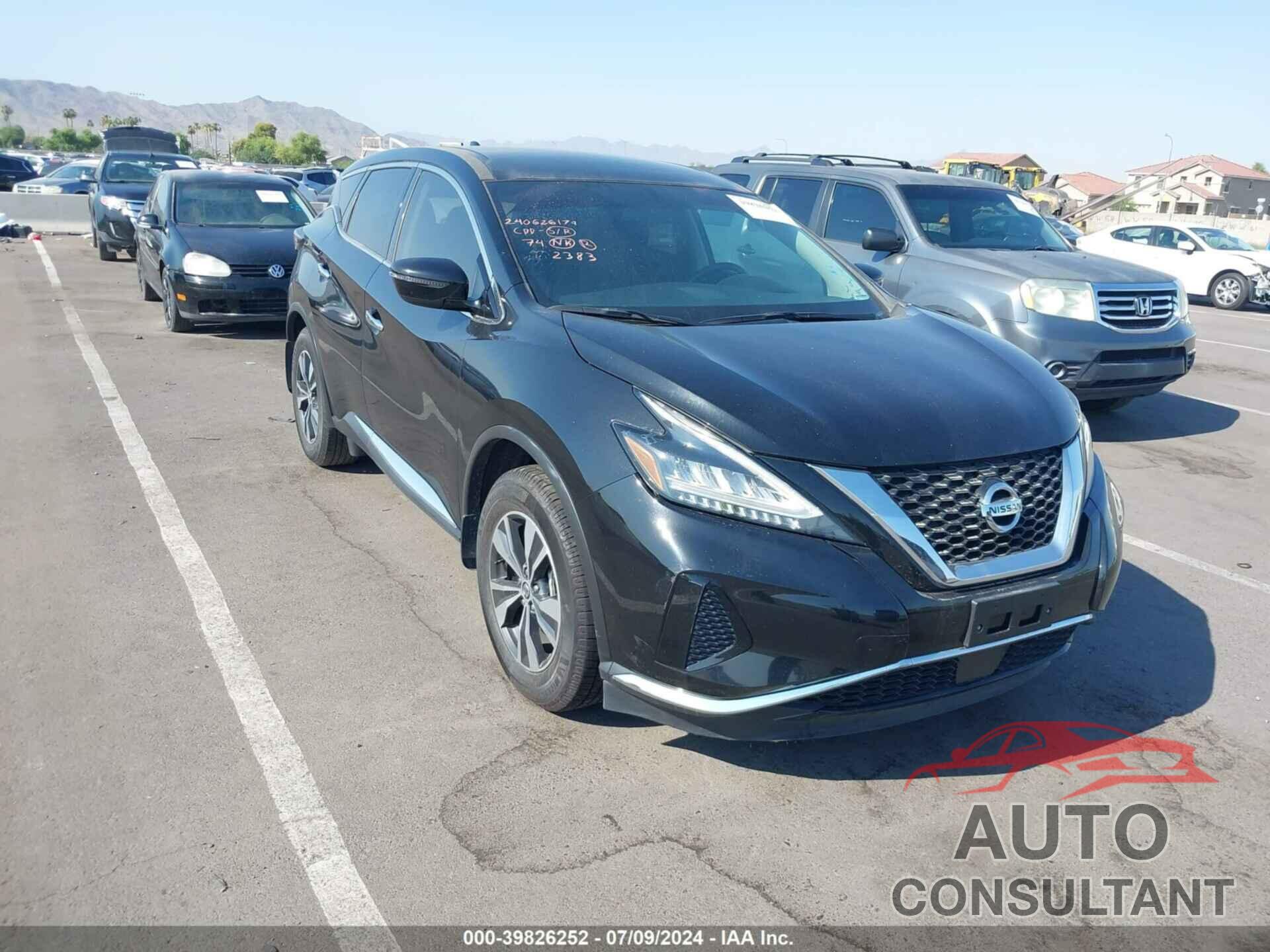 NISSAN MURANO 2019 - 5N1AZ2MS0KN142383