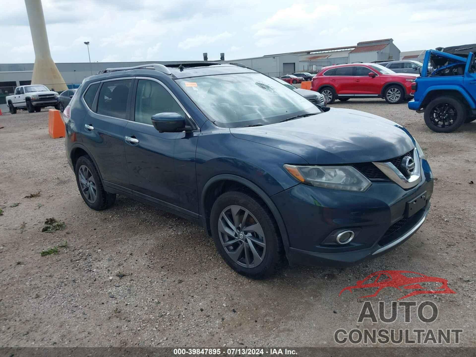 NISSAN ROGUE 2016 - 5N1AT2MV2GC890406