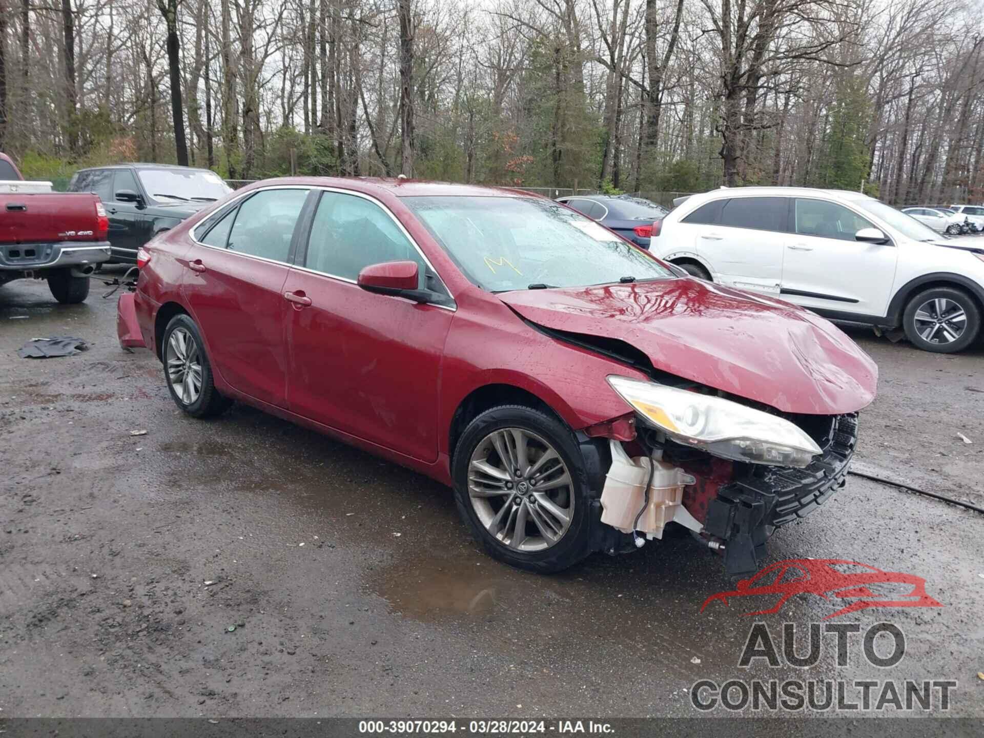 TOYOTA CAMRY 2016 - 4T1BF1FK6GU599670