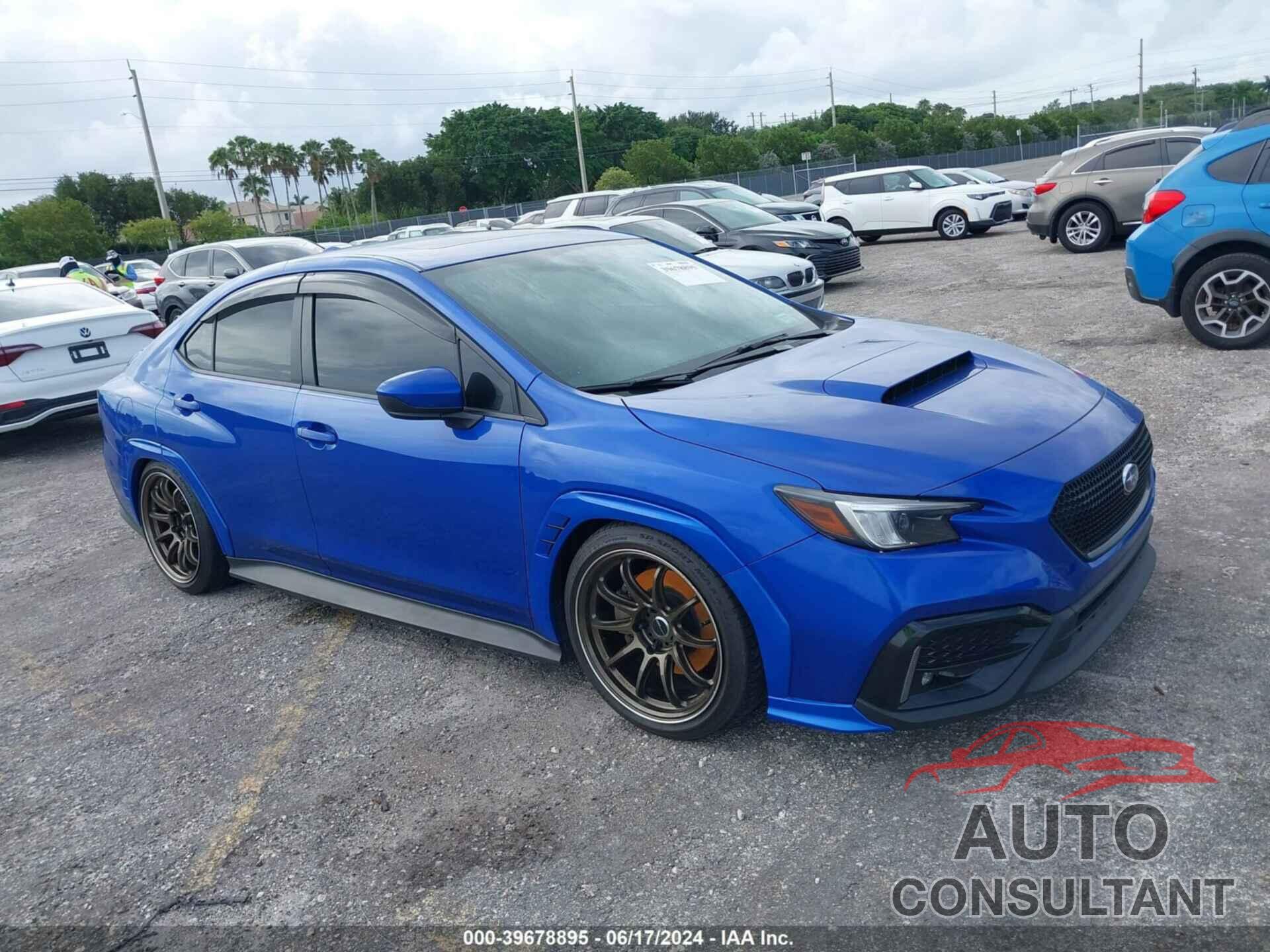 SUBARU WRX 2022 - JF1VBAF63N9016459