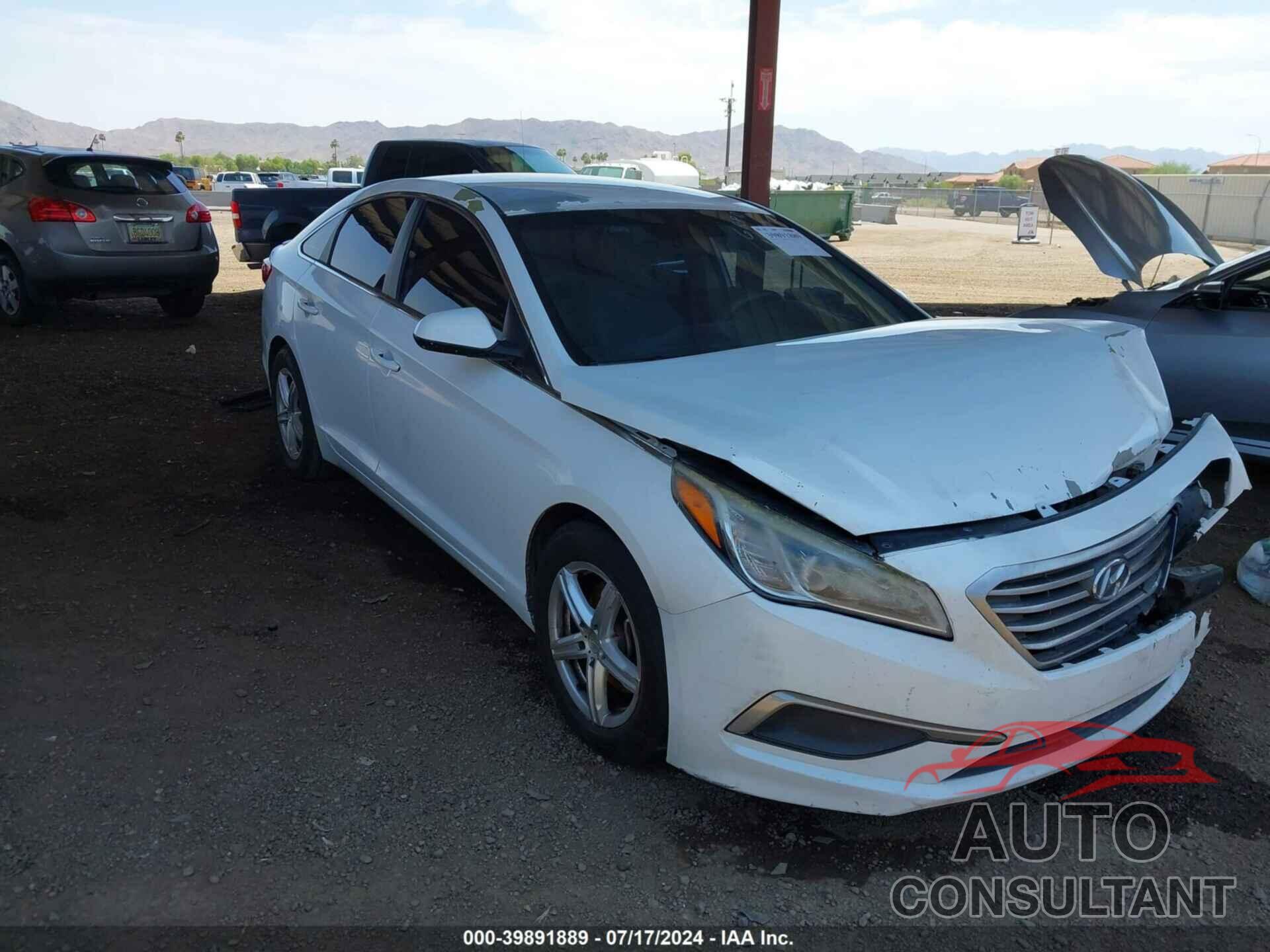 HYUNDAI SONATA 2017 - 5NPE24AF1HH440320
