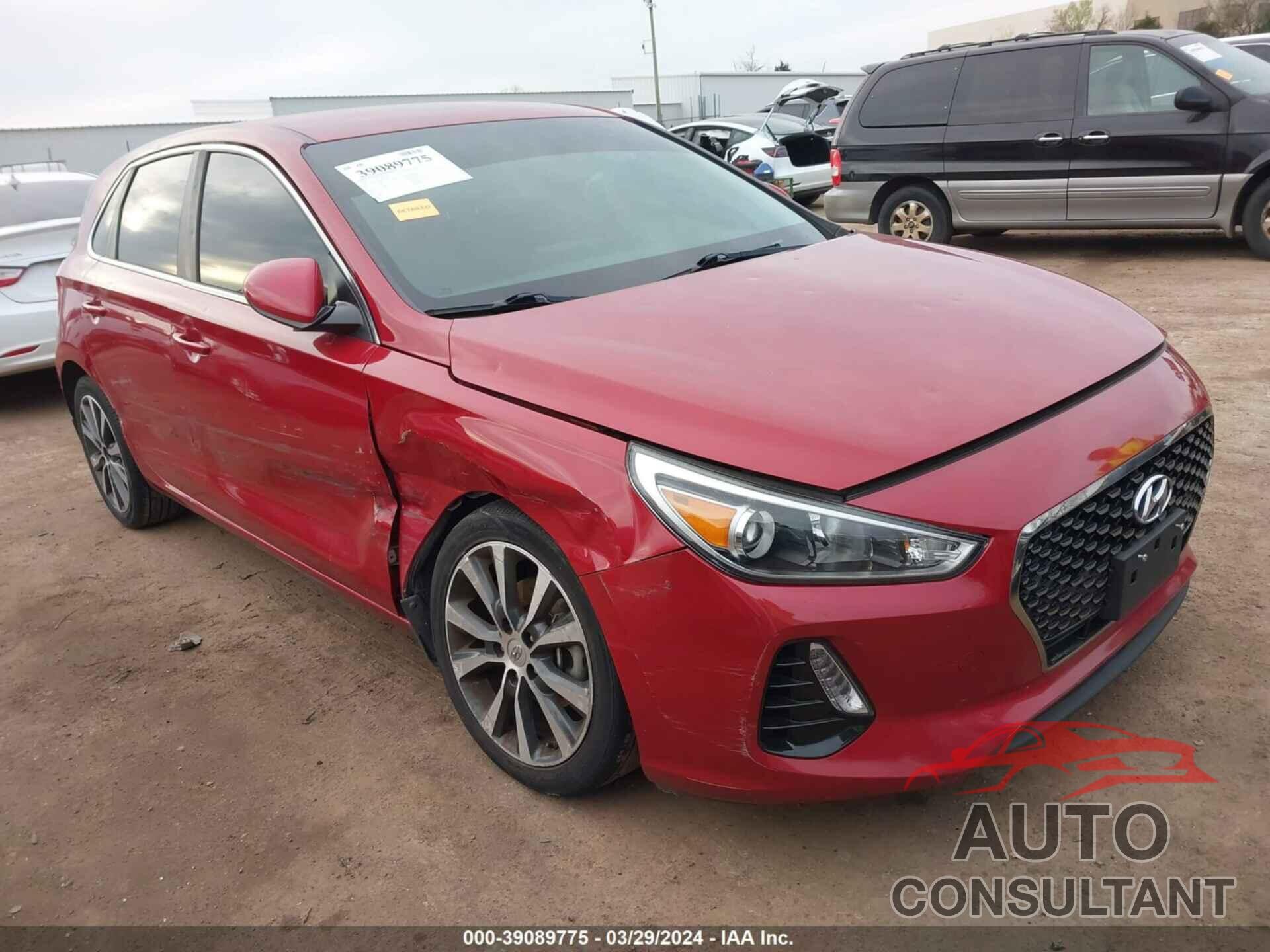 HYUNDAI ELANTRA GT 2018 - KMHH35LE1JU013909