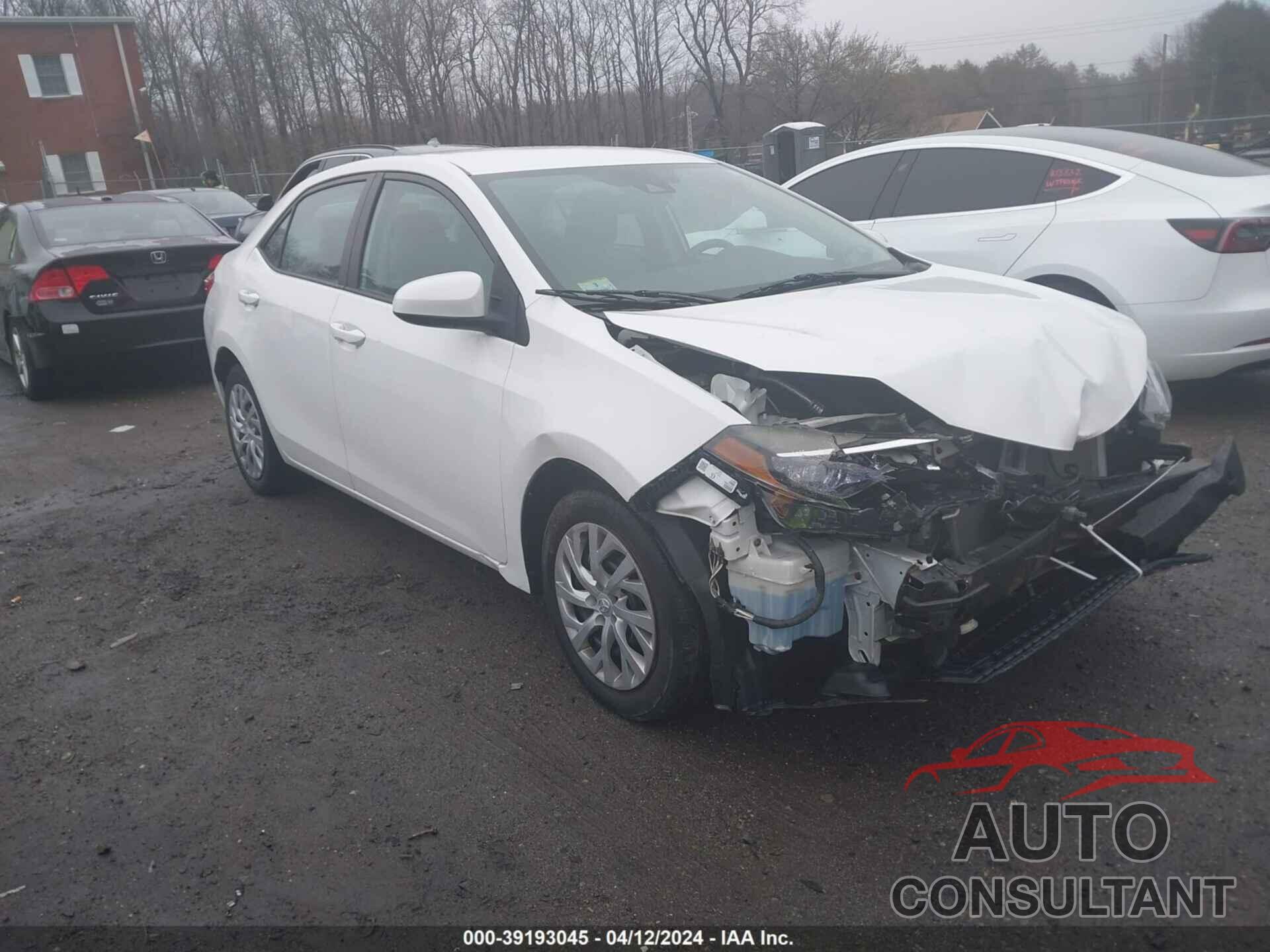 TOYOTA COROLLA 2017 - 2T1BURHE1HC870665