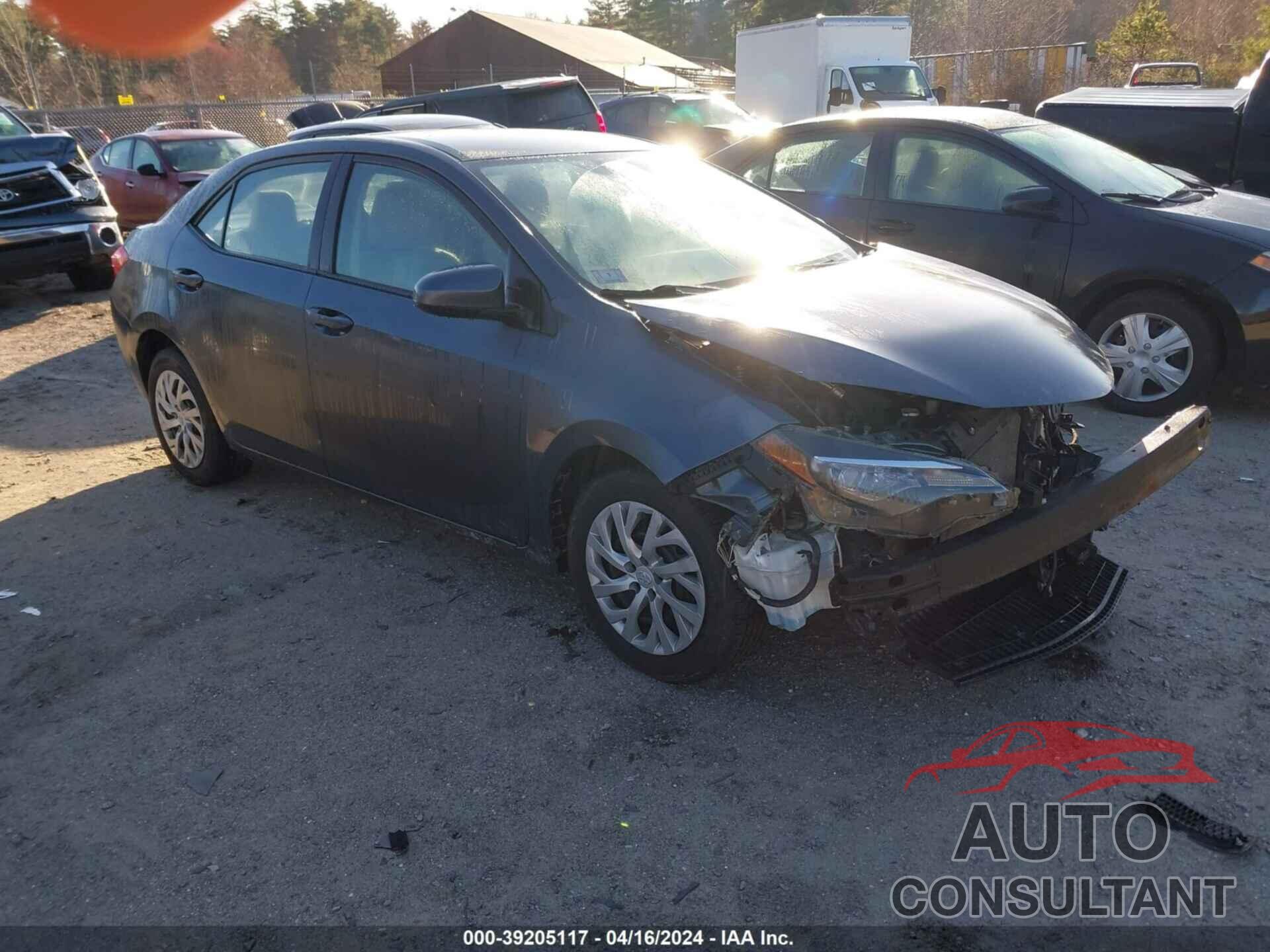 TOYOTA COROLLA 2017 - 2T1BURHE9HC809807