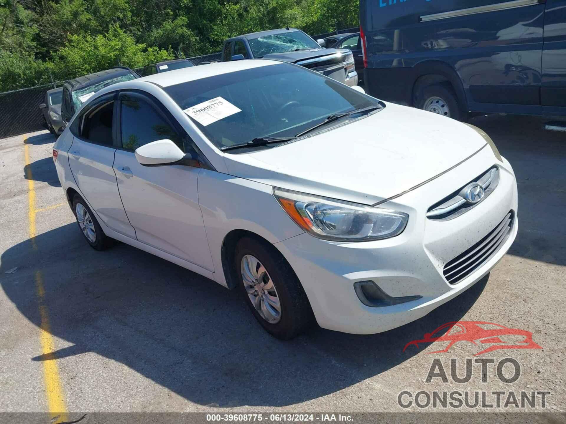 HYUNDAI ACCENT 2016 - KMHCT4AE8GU144061