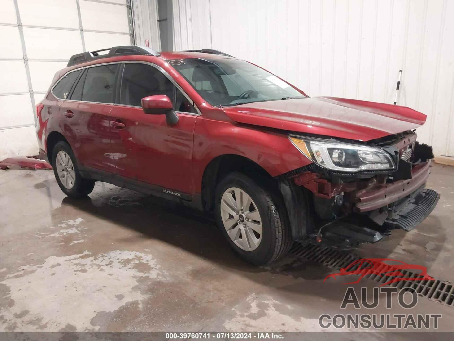 SUBARU OUTBACK 2017 - 4S4BSACC6H3424139