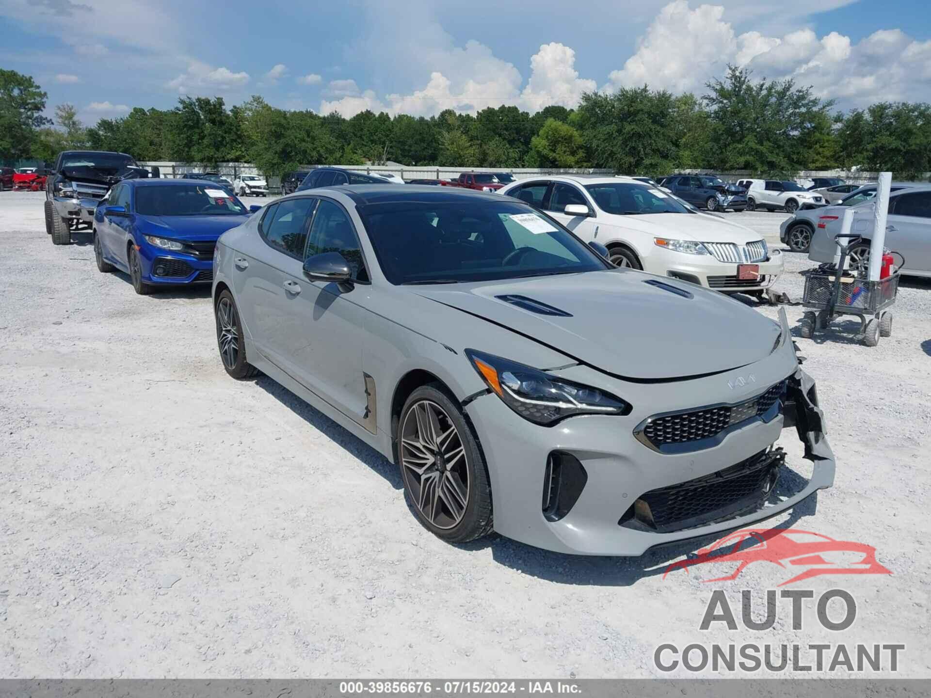 KIA STINGER 2022 - KNAE55LC5N6105354
