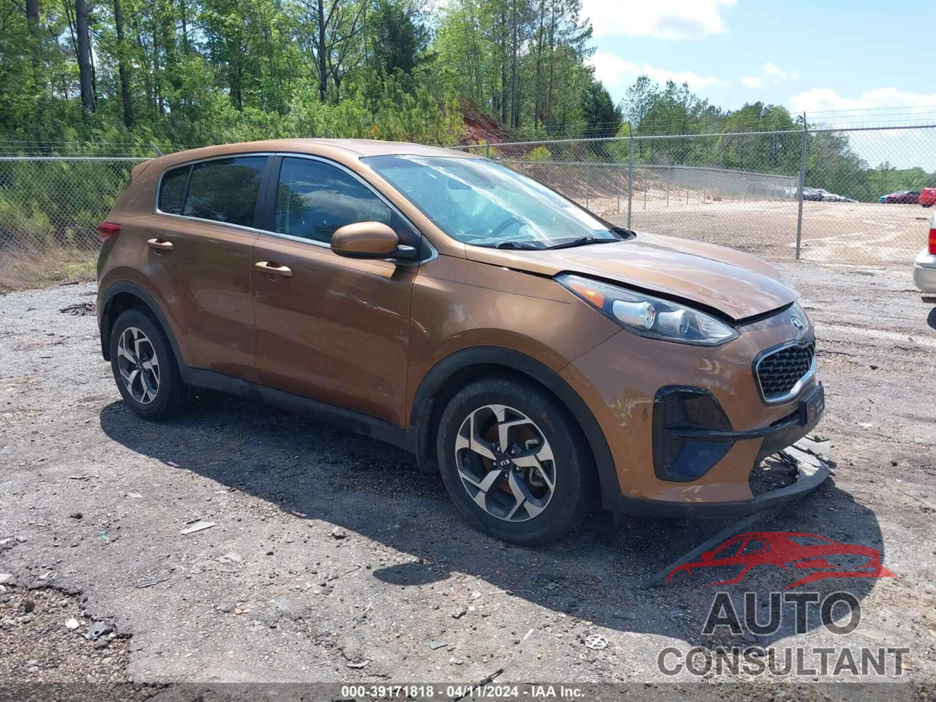 KIA SPORTAGE 2020 - KNDPM3AC7L7736300